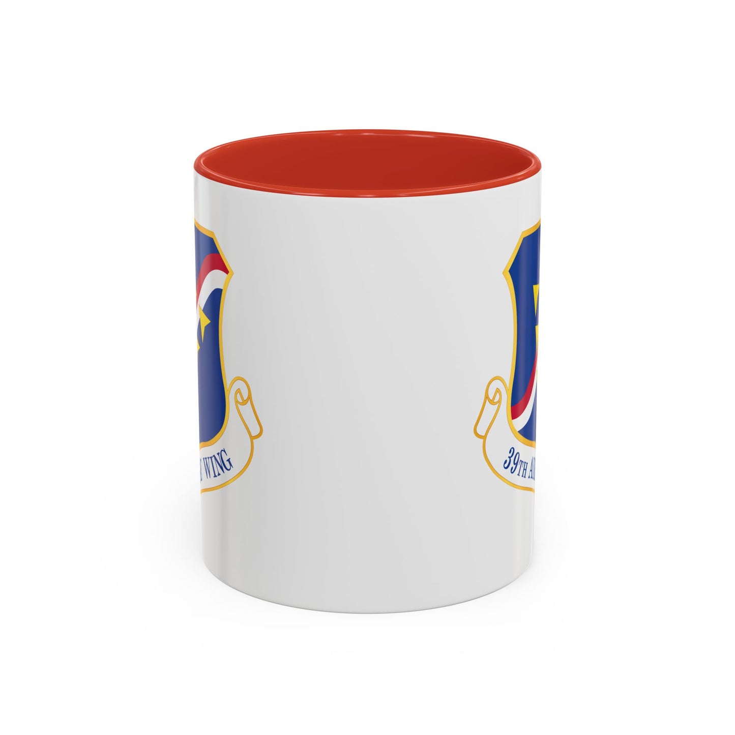 Accent Coffee Mug (11oz & 15oz) - USAF - 39th Airbase Wing wo Txt