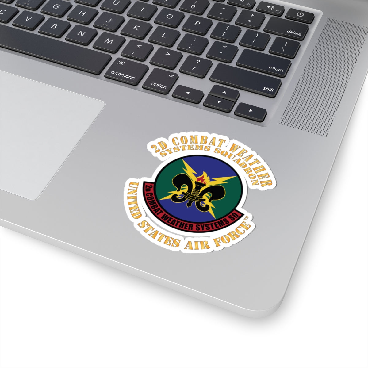 Kiss-Cut Stickers - USAF - 2d Combat Weather Systems Squadron X 300