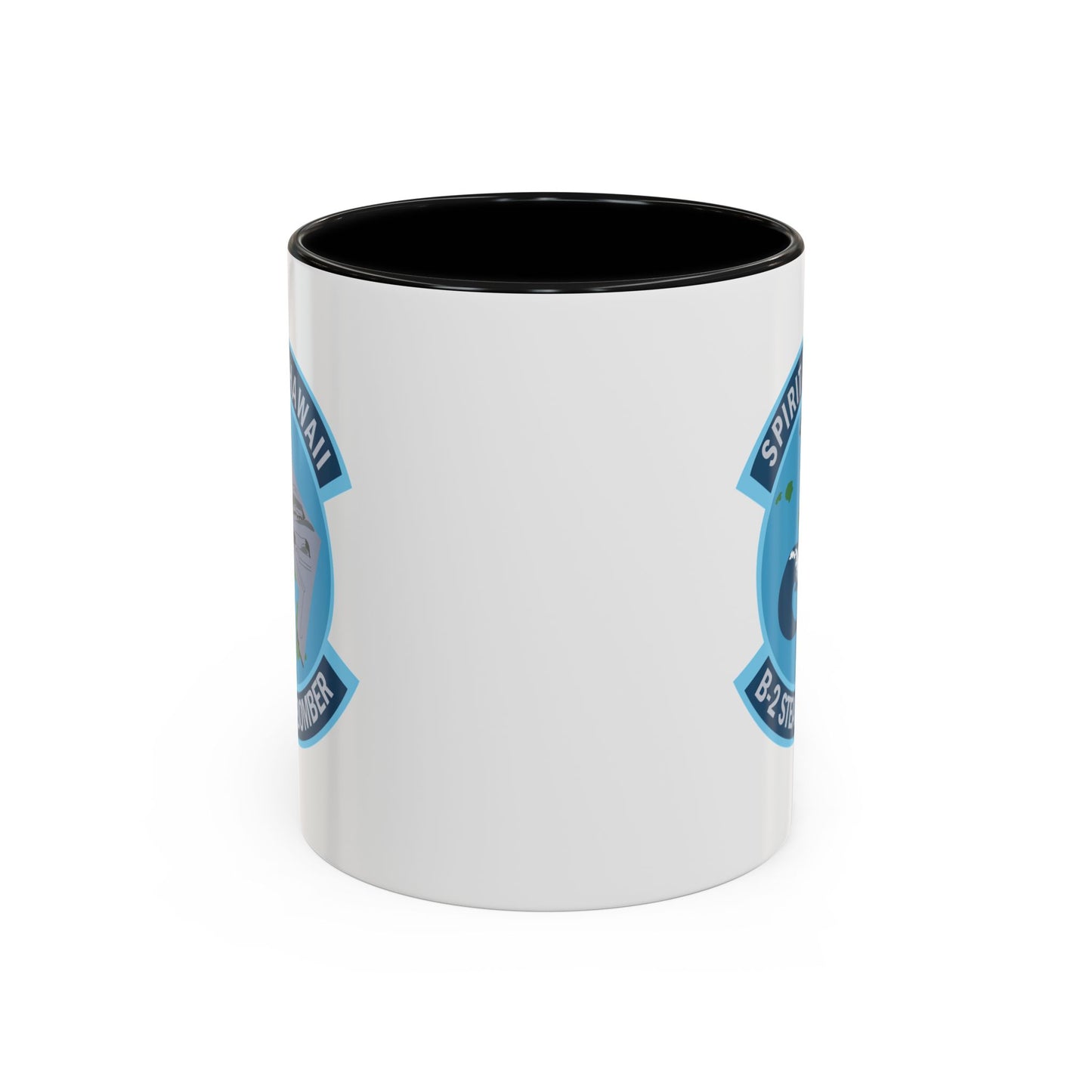 Accent Coffee Mug (11oz & 15oz) - USAF - B2 - Spirit of Hawaii - Stealth Bomber wo txt X 300