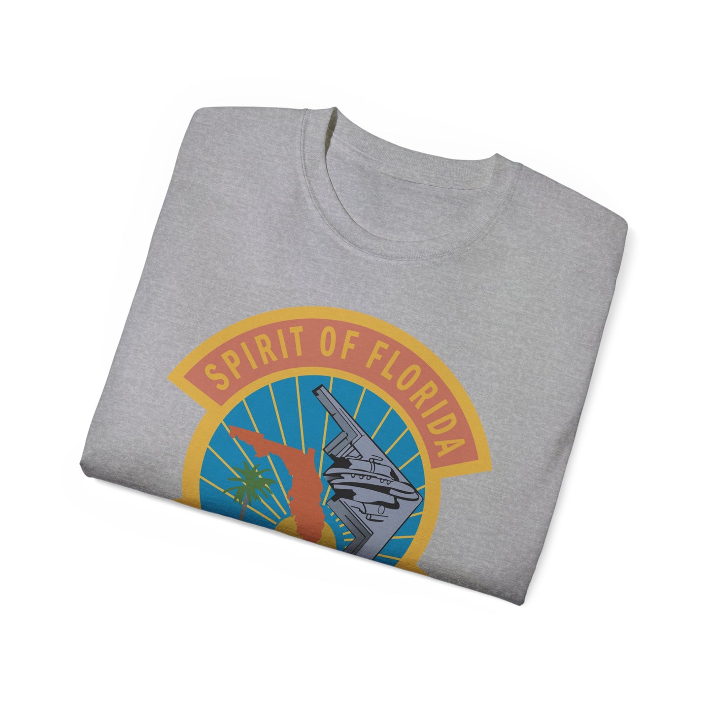 Unisex Ultra Cotton Tee - USAF - B2 - Spirit of Florida - Stealth Bomber wo txt X 300