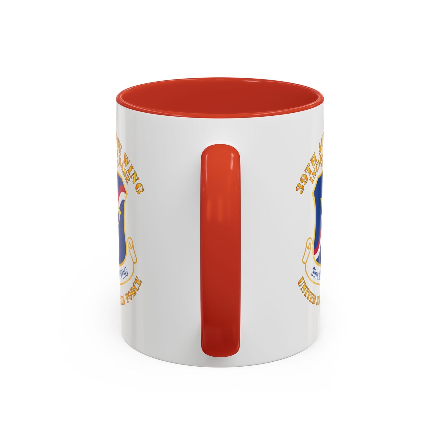 Accent Coffee Mug (11oz & 15oz) - USAF - 39th Airbase Wing - 3rd AF - Incirlik Air Base - Turkey