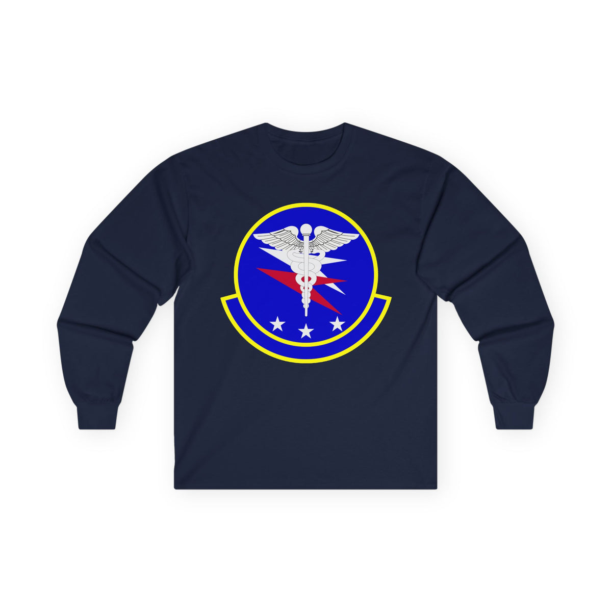 Unisex Ultra Cotton Long Sleeve Tee - USAF - 14th Operational Medical Readiness Squadron wo txt