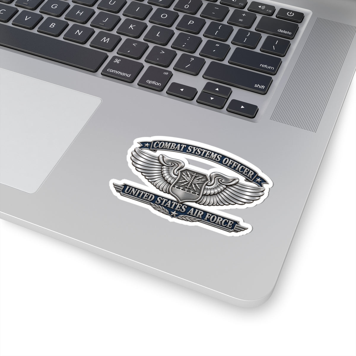 Kiss-Cut Stickers - USAF - Combat Systems Officer Badge - United States Air Force - 3D - Enhanced