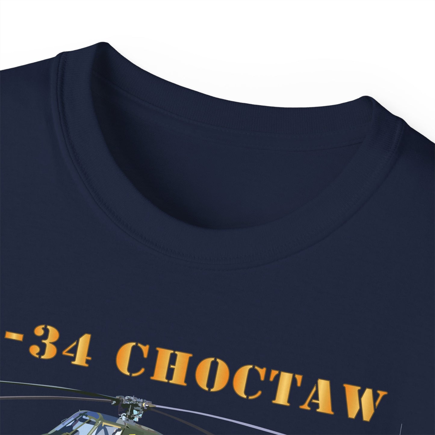 Unisex Ultra Cotton Tee - H-34 Choctaw with Txt X 300