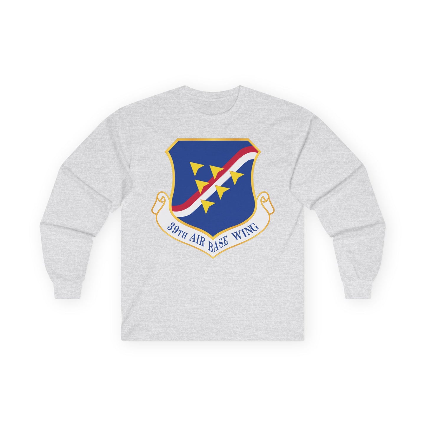Unisex Ultra Cotton Long Sleeve Tee - USAF - 39th Airbase Wing wo Txt