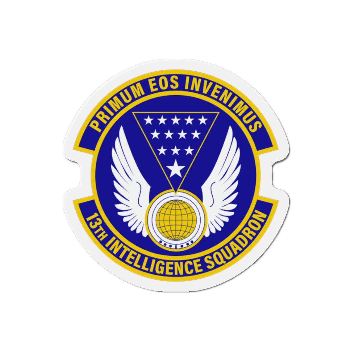 Die-Cut Magnet - USAF - 13th Intelligence Squadron wo txt