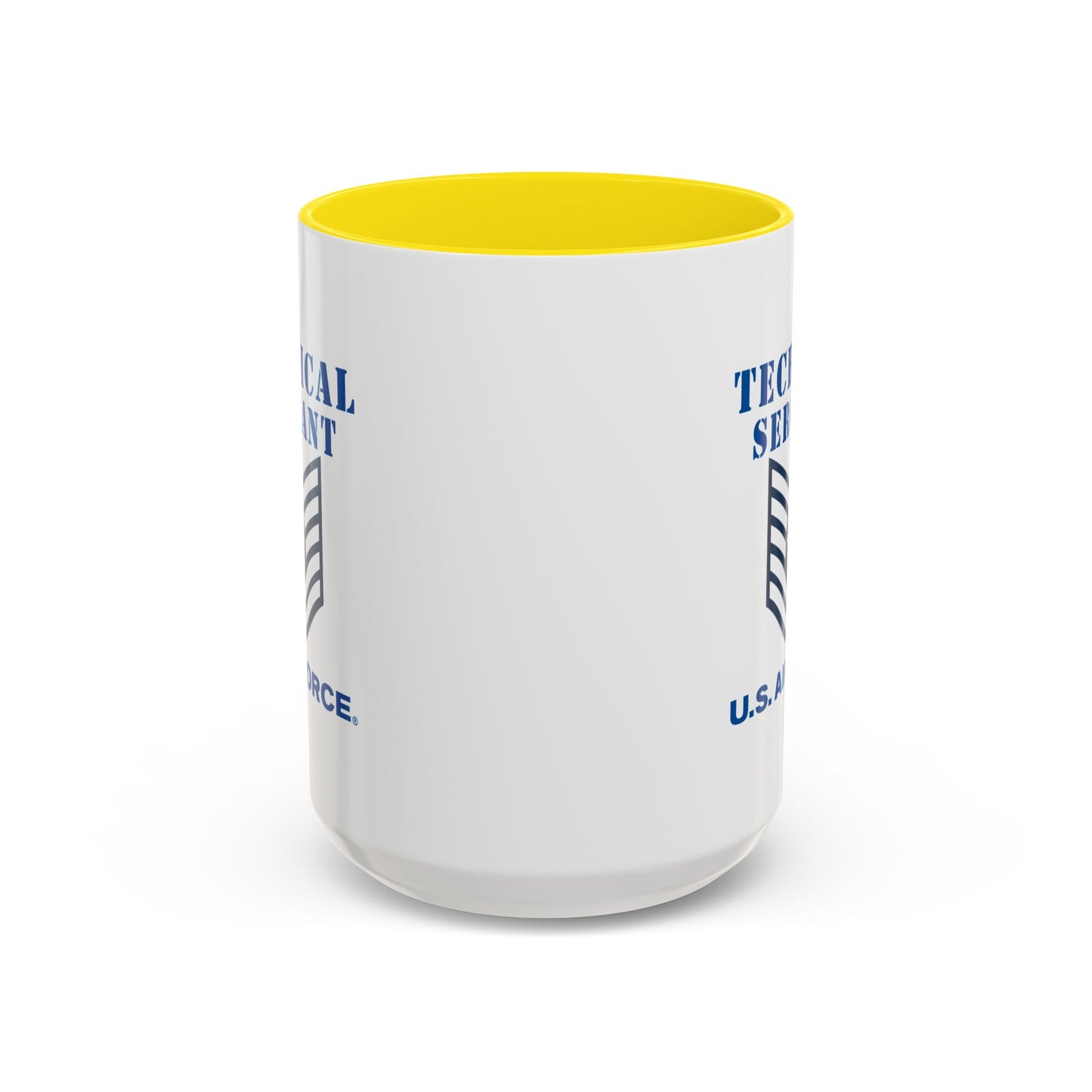 Accent Coffee Mug (11oz & 15oz) - USAF - Technical Sergeant (E6) - 2020 - US Air Force w Text X 300