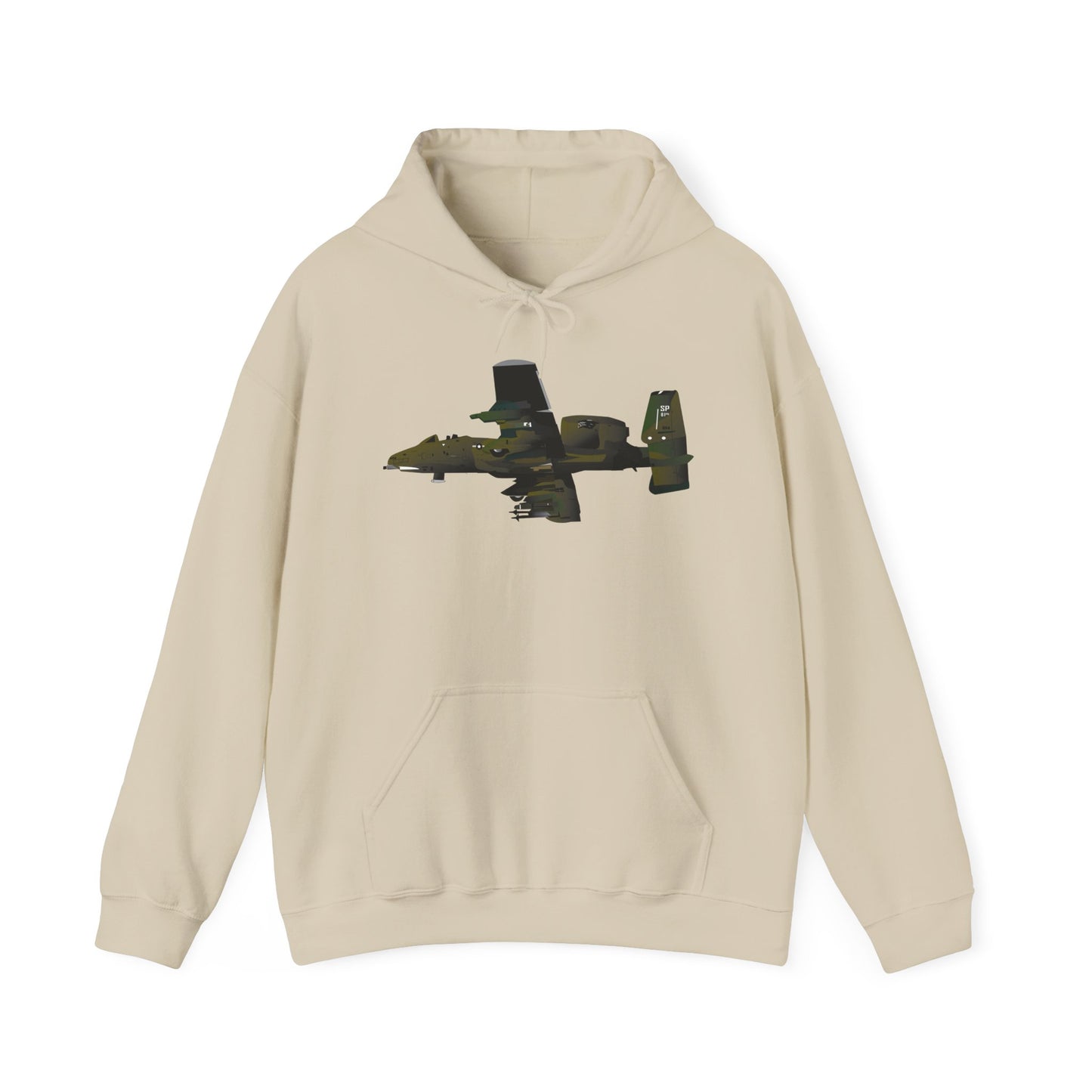 Unisex Heavy Blend Hooded Sweatshirt - Aircraft - A-10 Wart Hog X 300