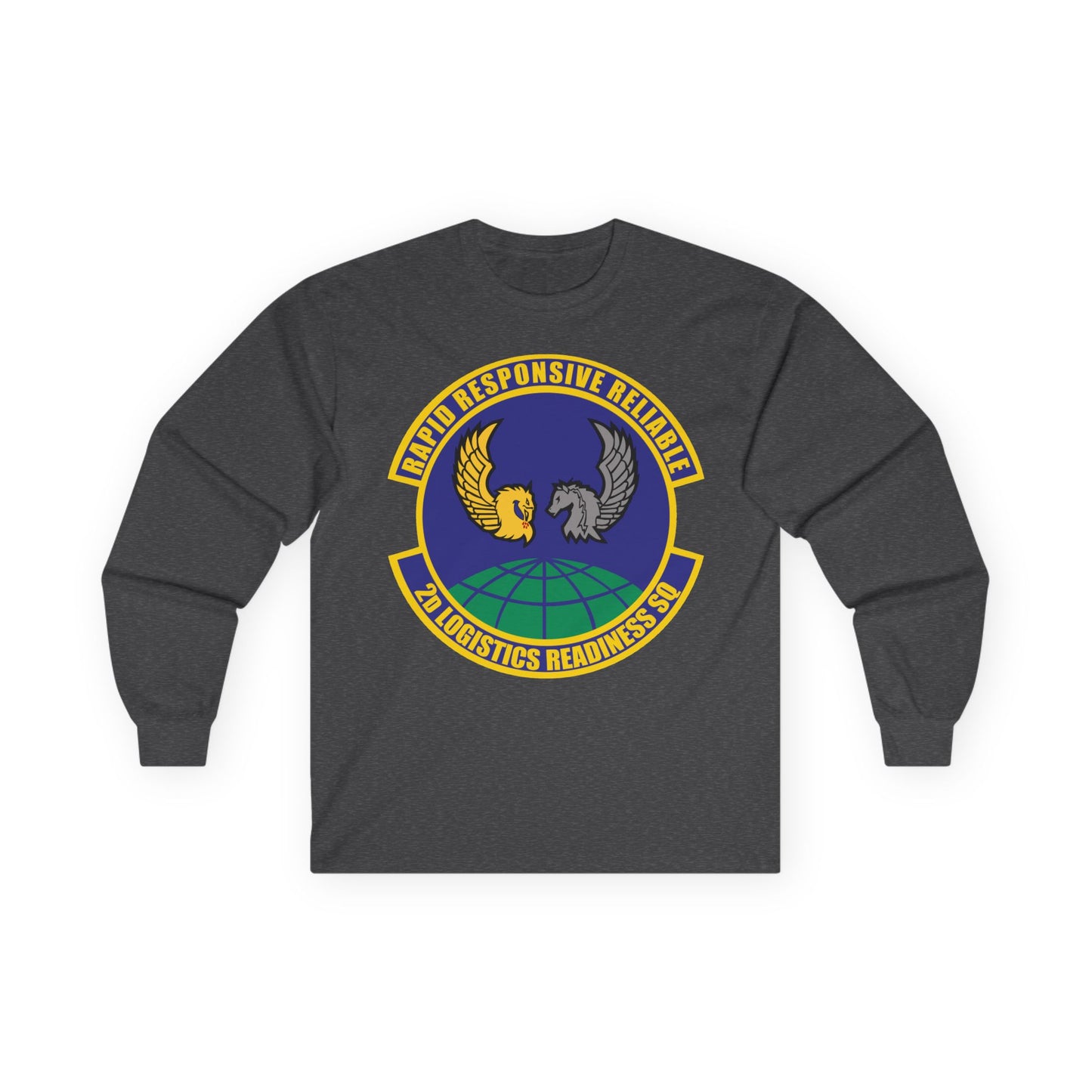 Unisex Ultra Cotton Long Sleeve Tee - USAF - 2d Logistics Readiness Squadron wo txt