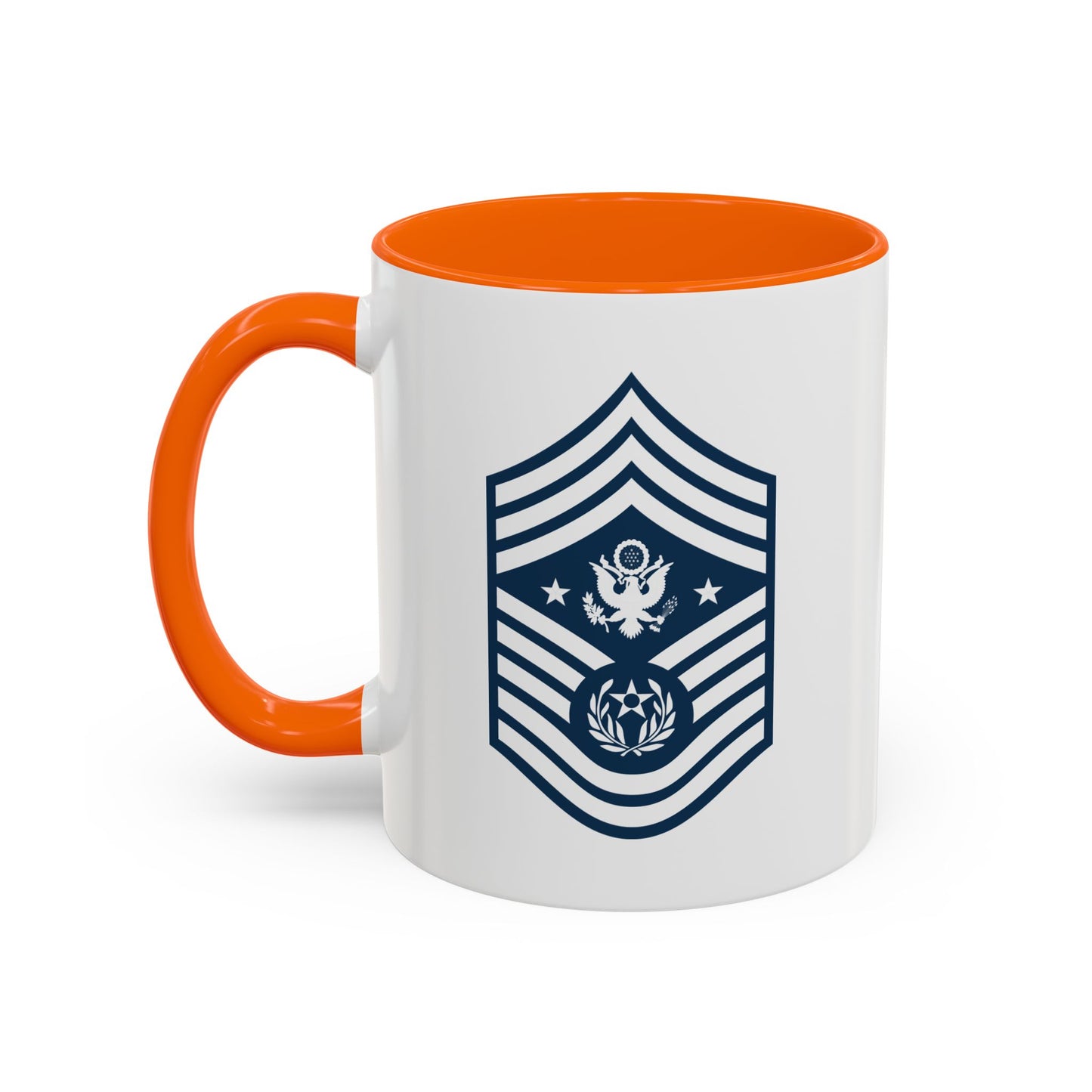 Accent Coffee Mug (11oz & 15oz) - USAF - Chief Master Sergeant of the Air Force (E9d) - 2020