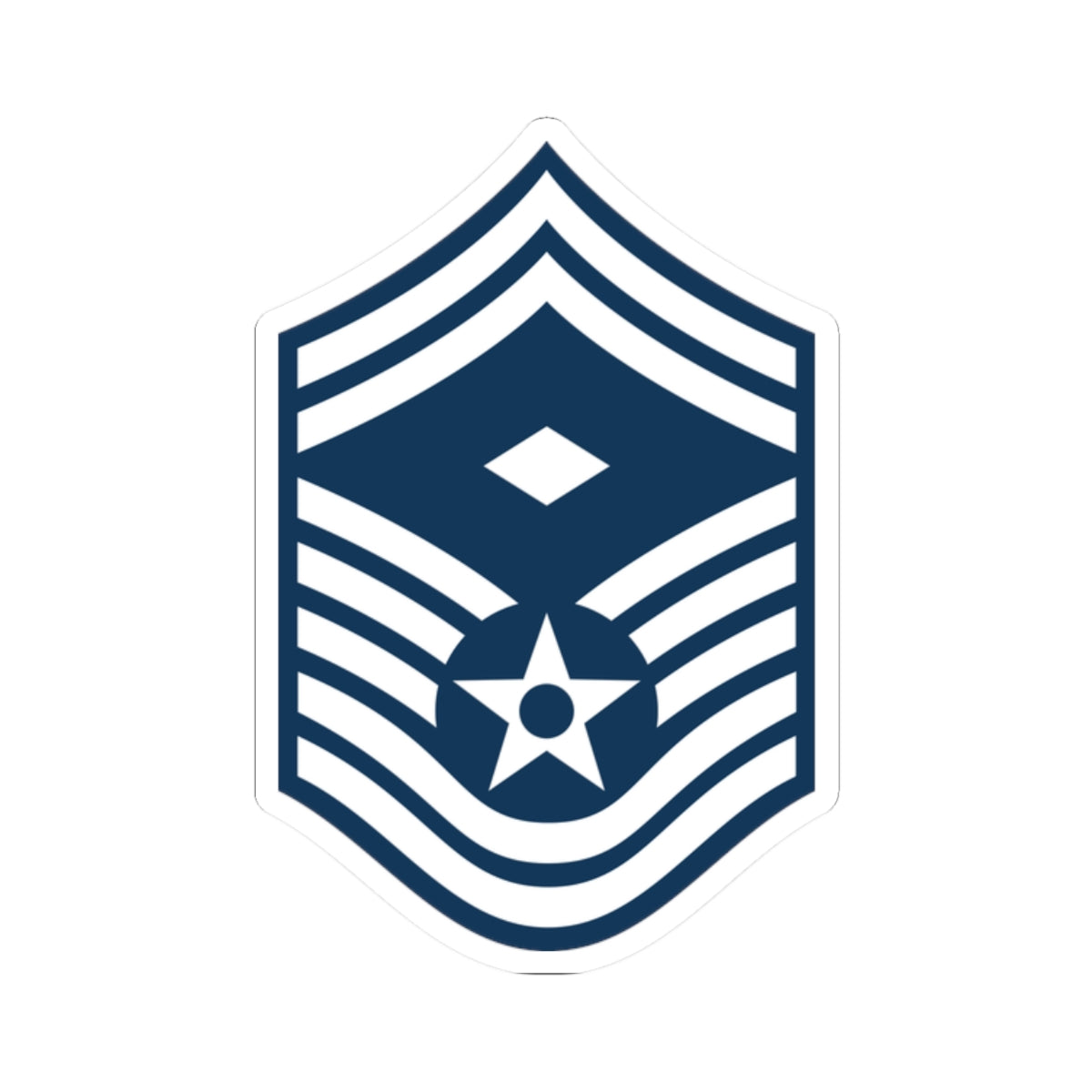 Kiss-Cut Stickers - USAF - First Sergeant (E8b) - 2020