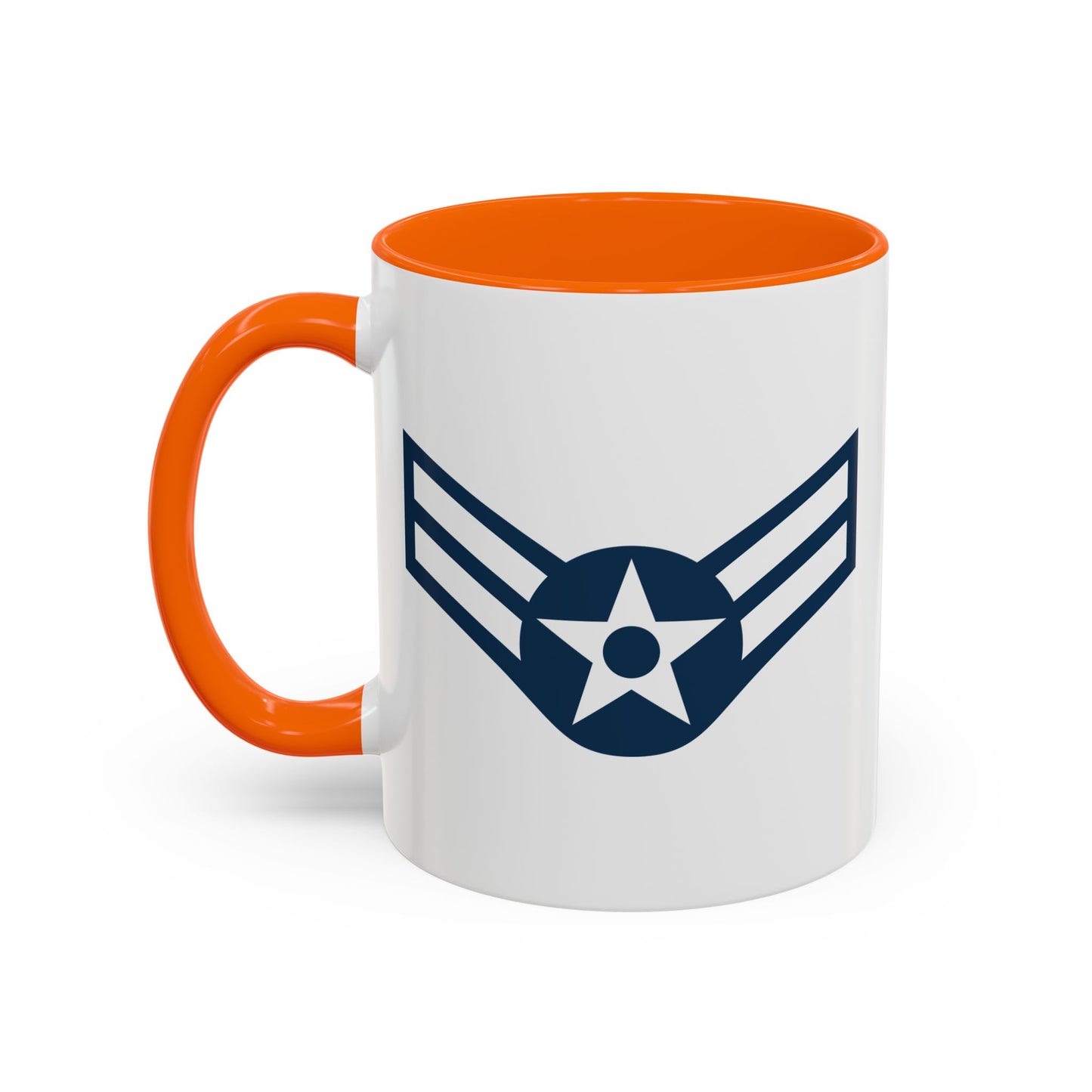 Accent Coffee Mug (11oz & 15oz) - USAF - Airman - First Class (E3) - 2020