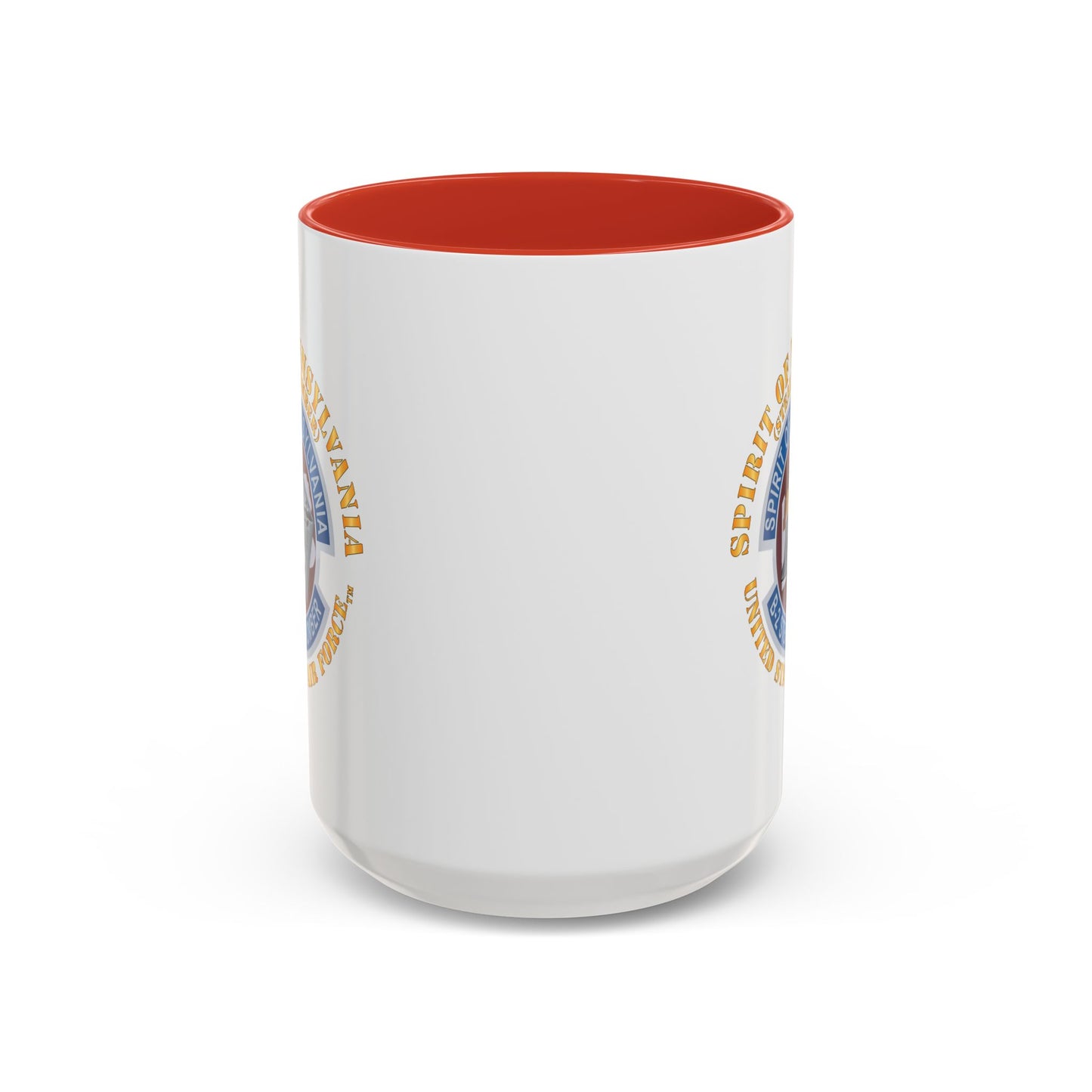 Accent Coffee Mug (11oz & 15oz) - USAF - B2 - Spirit of Pennsylvania Stealth Bomber X 300