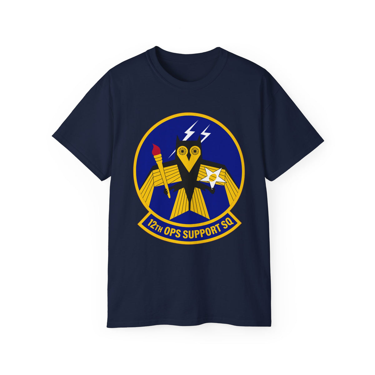 Unisex Ultra Cotton Tee - USAF - 12th Operations Support Squadron wo txt