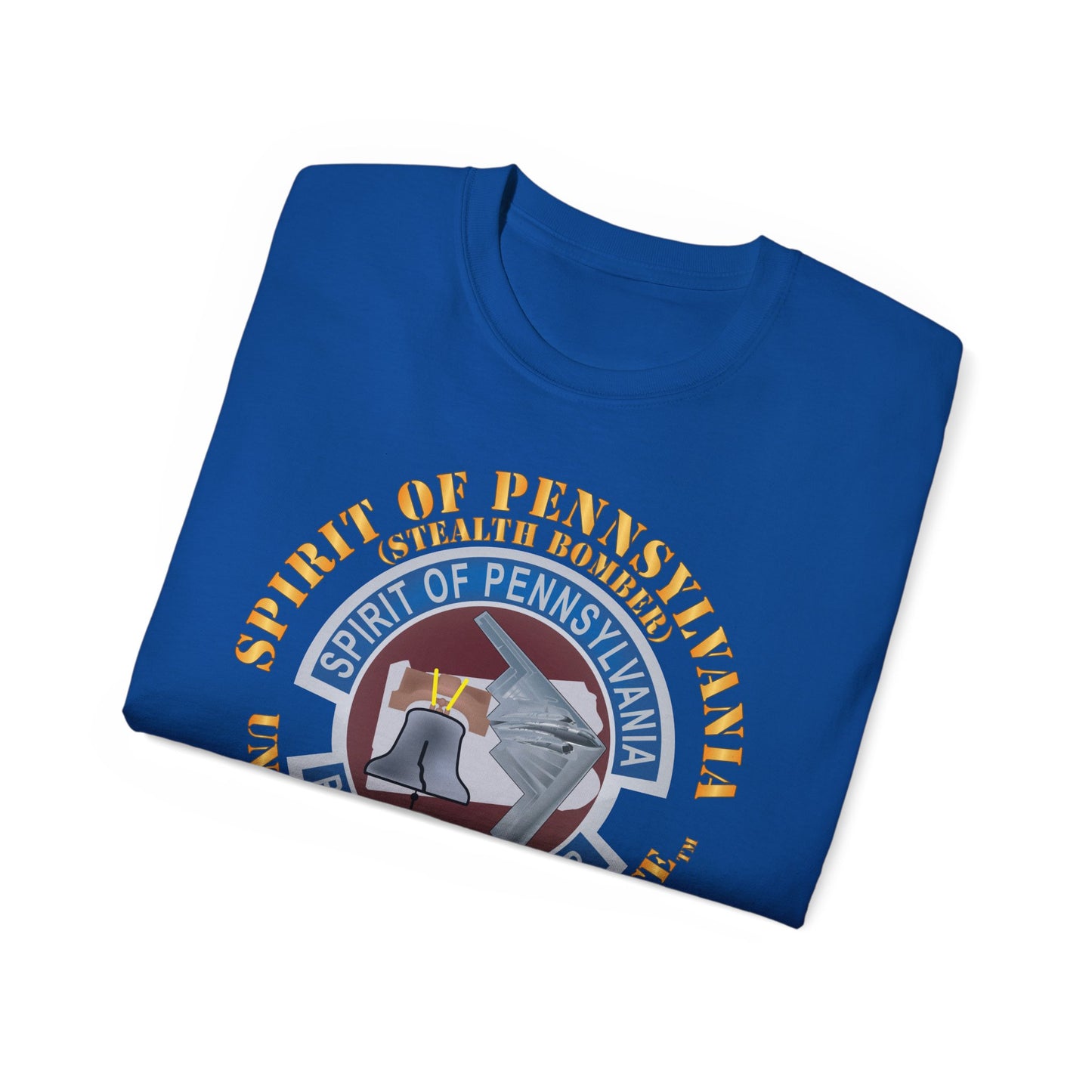 Unisex Ultra Cotton Tee - USAF - B2 - Spirit of Pennsylvania Stealth Bomber X 300