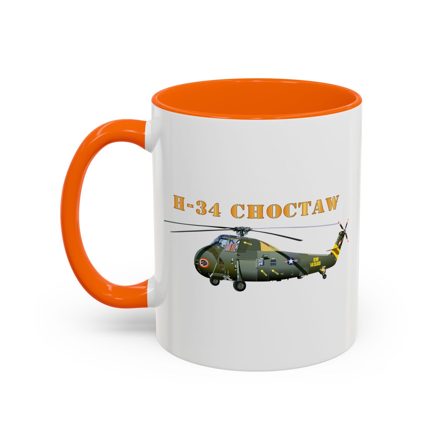 Accent Coffee Mug (11oz & 15oz) - H-34 Choctaw with Txt X 300