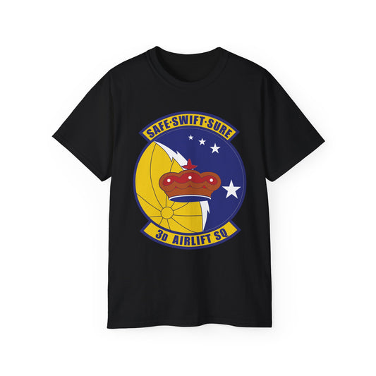 Unisex Ultra Cotton Tee - USAF - 3rd Airlift Squadron wo txt