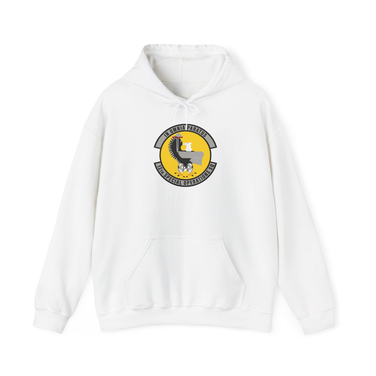 Unisex Heavy Blend Hooded Sweatshirt - USAF - 12th Special Operations Squadron wo txt