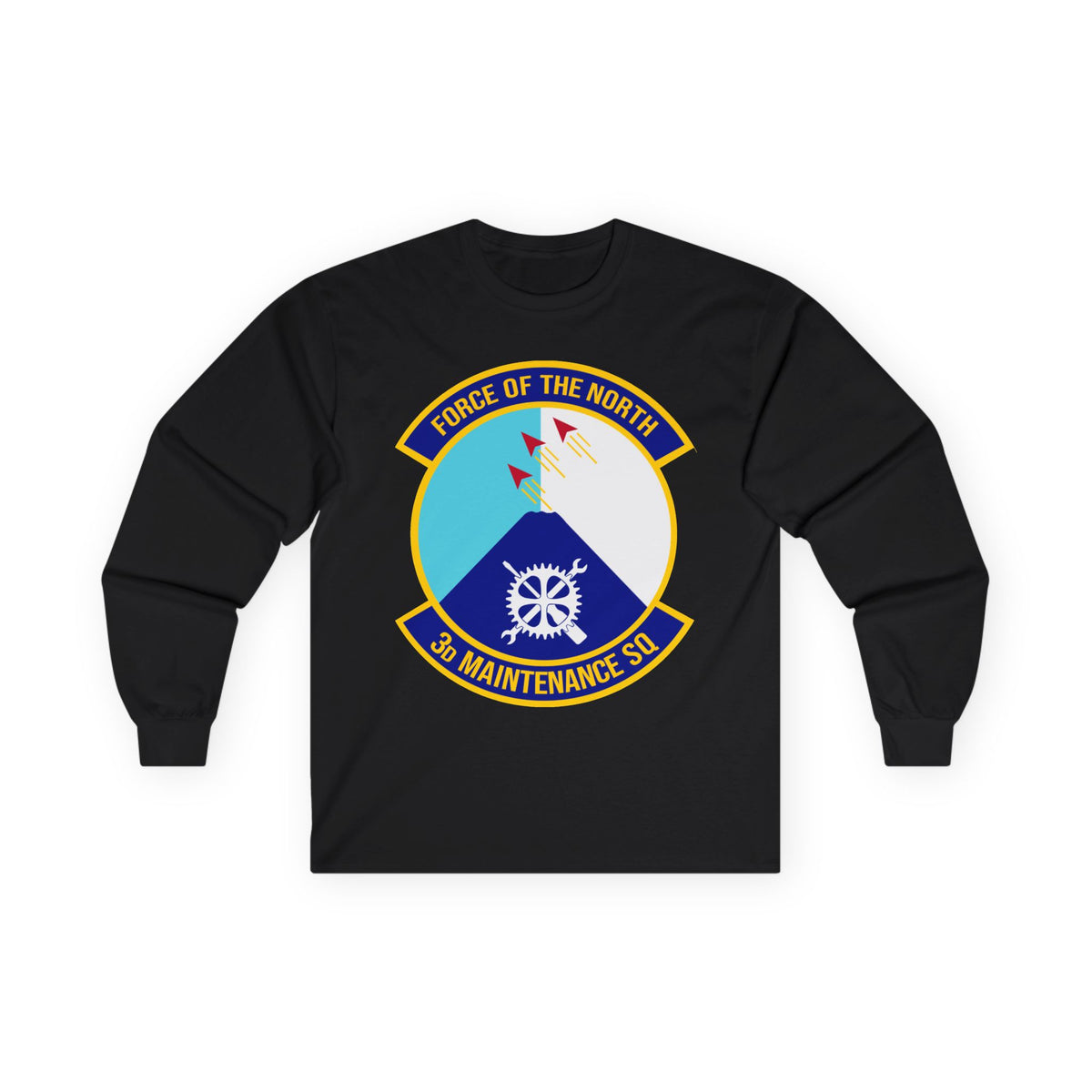 Unisex Ultra Cotton Long Sleeve Tee - USAF - 3rd Maintenance Squadron wo txt X 300