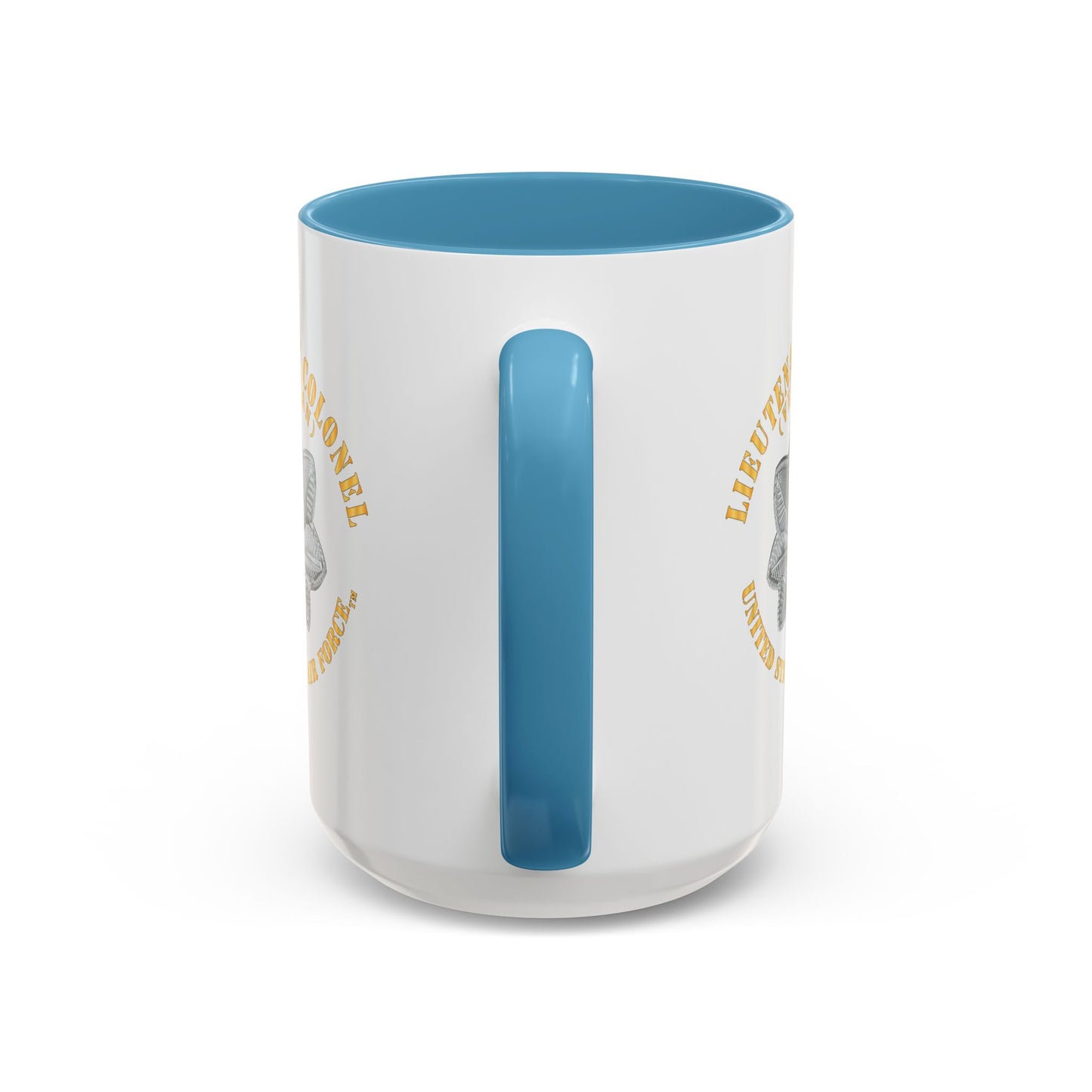Accent Coffee Mug (11oz & 15oz) - USAF - Lieutenant Colonel - LTC - Veteran - TM X 300