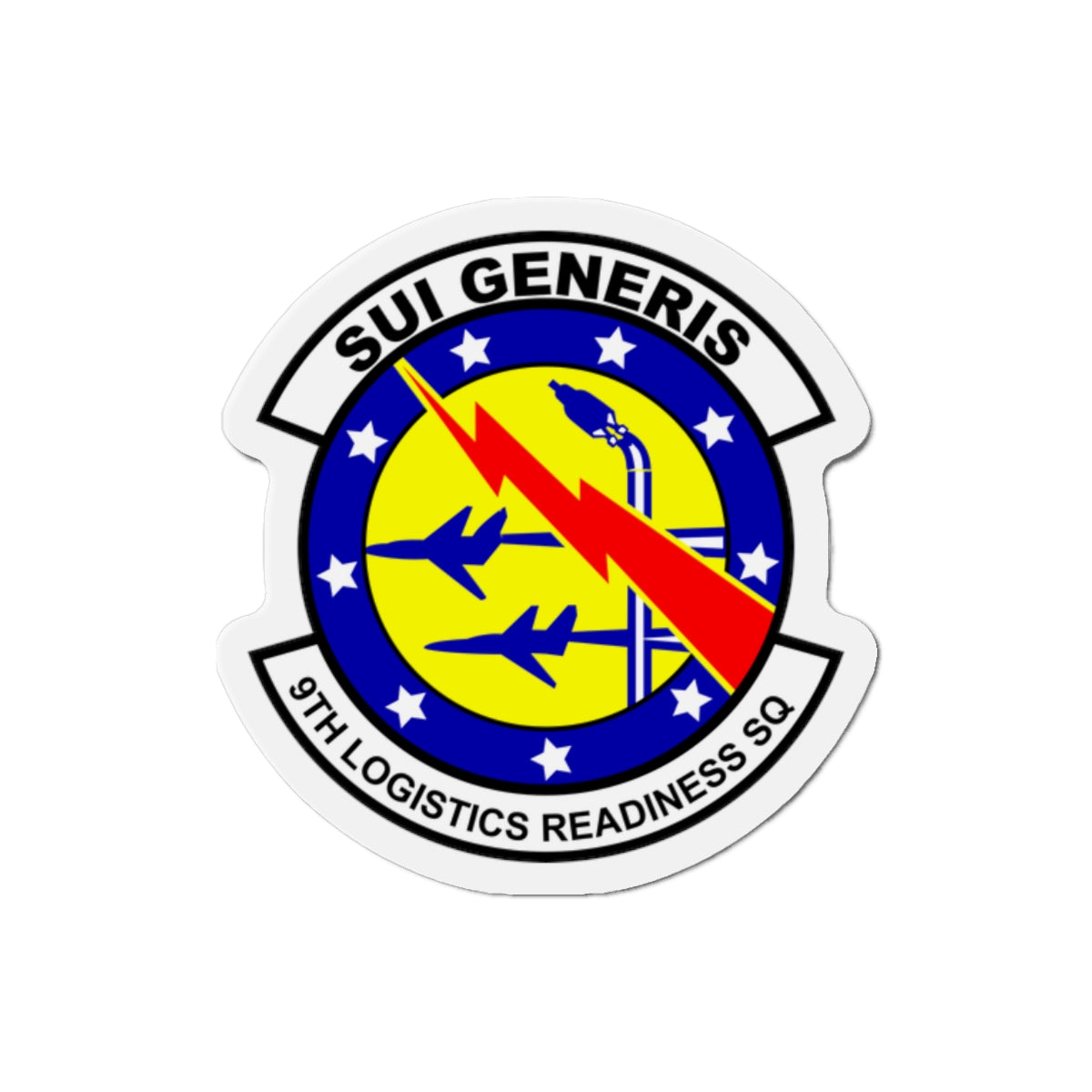 Die-Cut Magnet - USAF - 9th Logistics Readiness Squadron wo txt X 300