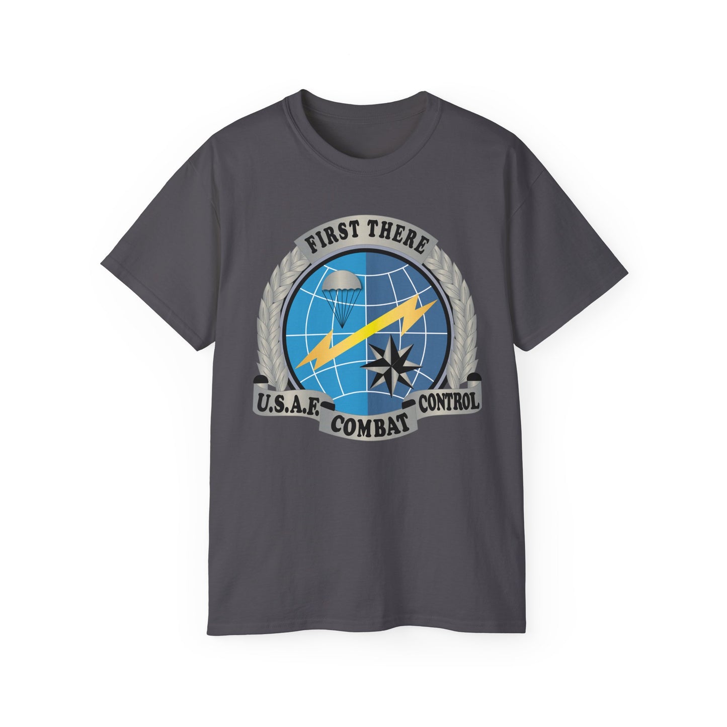 Unisex Ultra Cotton Tee - USAF - Combat Controller Badge No Txt  X 300