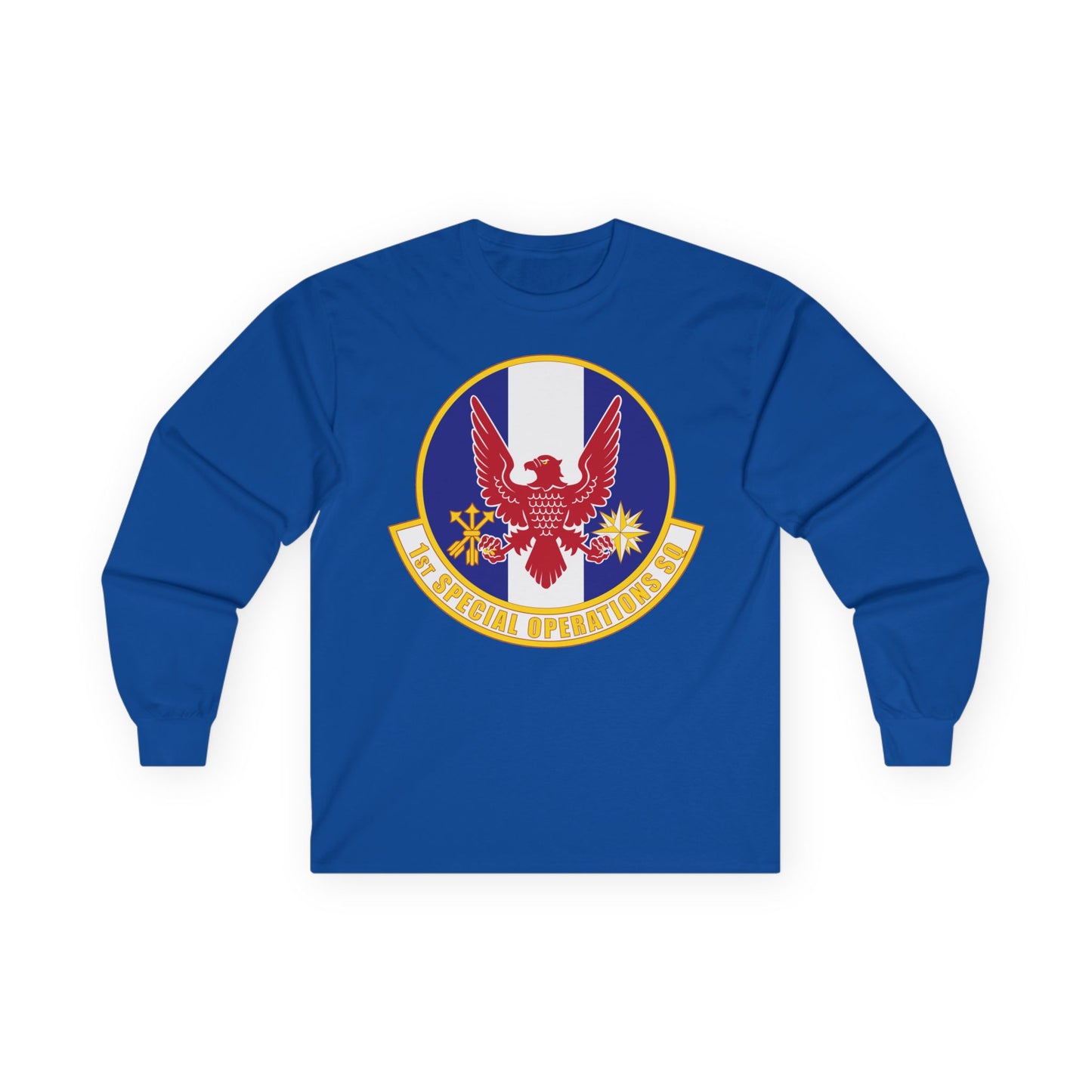 Unisex Ultra Cotton Long Sleeve Tee - USAF - 1st Special Operations Squadron wo txt