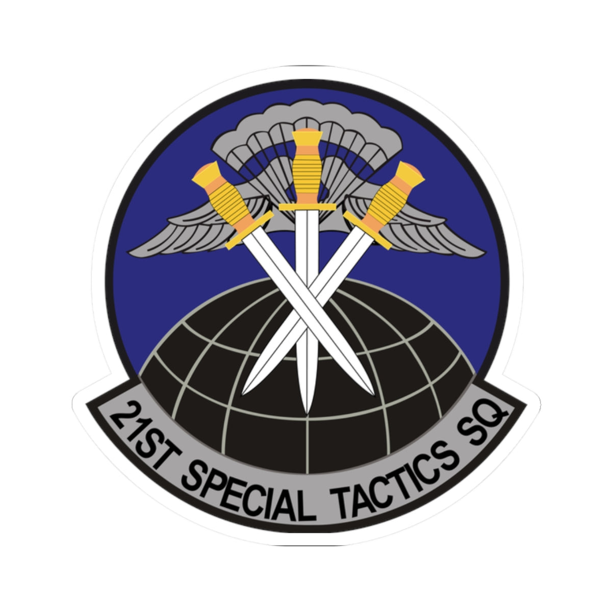 Kiss-Cut Stickers - USAF - 21st Special Tactics Squadron wo Txt
