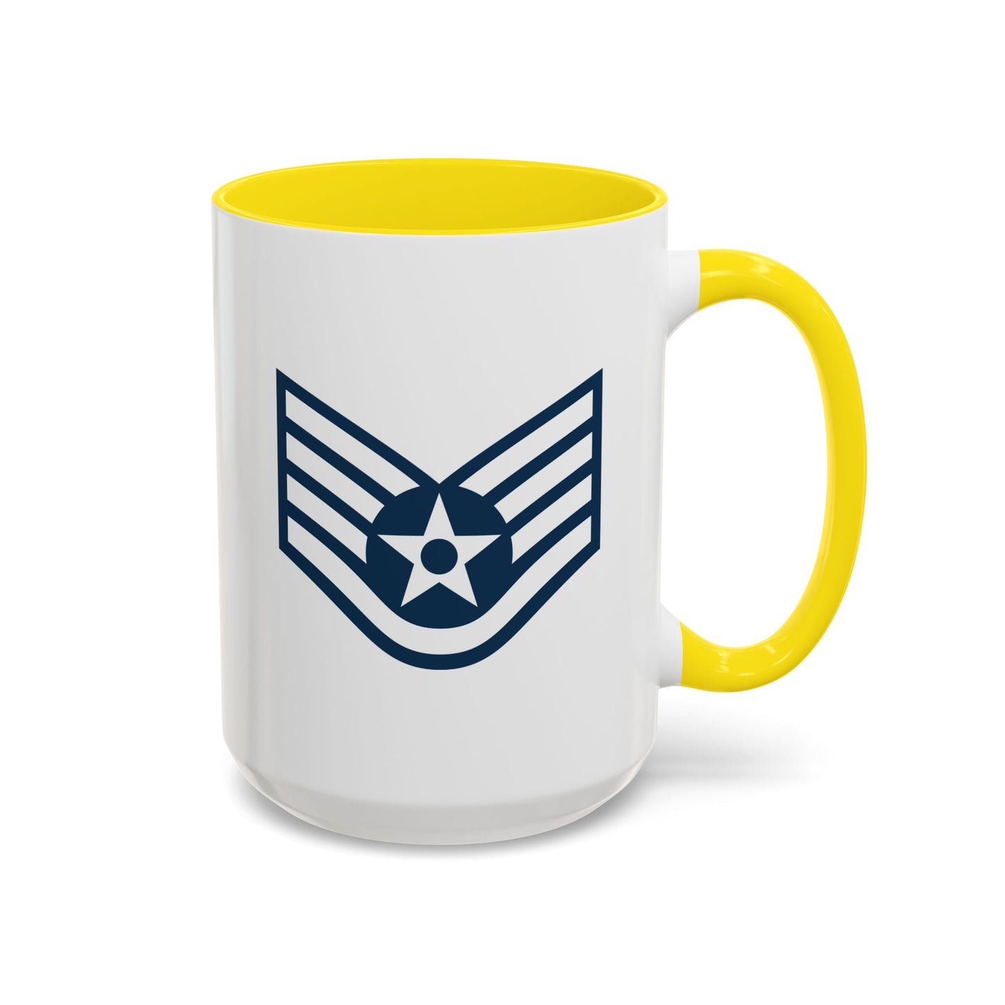 Accent Coffee Mug (11oz & 15oz) - USAF - Staff Sergeant (E5) - 2020