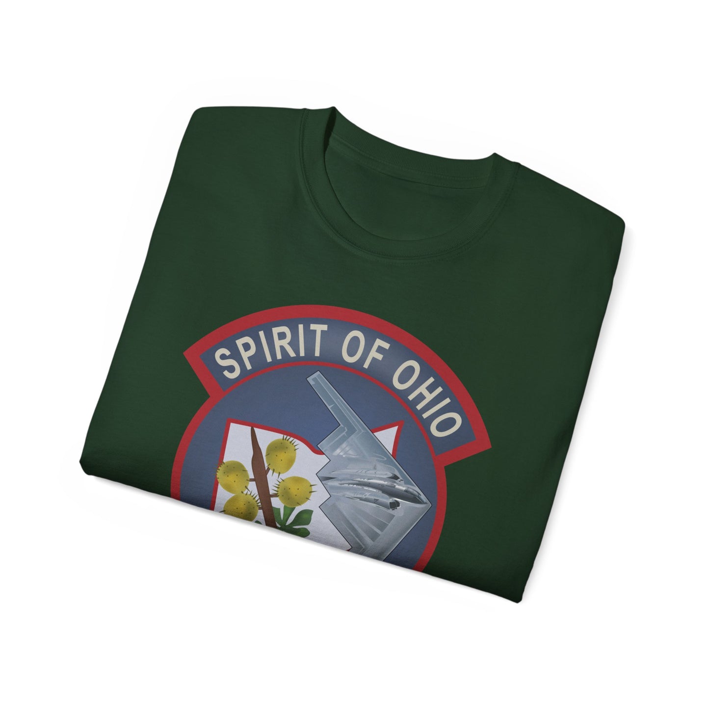Unisex Ultra Cotton Tee - USAF - B2 - Spirit of Ohio - Stealth Bomber wo txt X 300