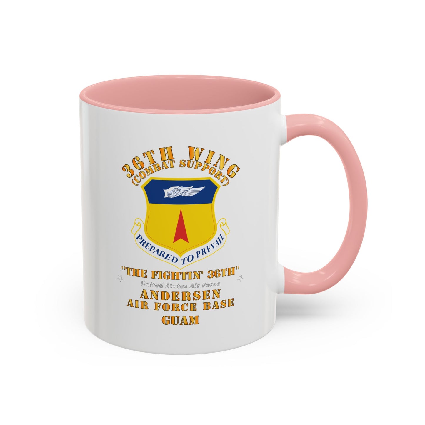 Accent Coffee Mug (11oz & 15oz) - USAF - 36th Wing - Anderson AFB - Guam