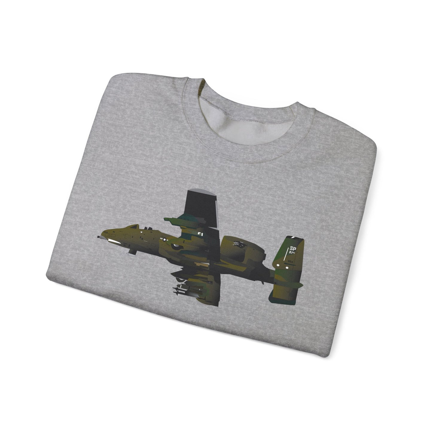 Crewneck Sweatshirt - Aircraft - A-10 Wart Hog X 300