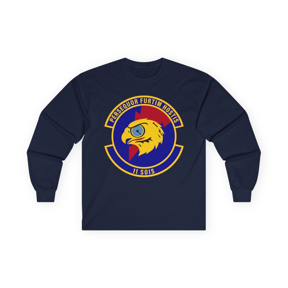 Unisex Ultra Cotton Long Sleeve Tee - USAF - 11th Special Operations Intelligence Sq wo txt X 300