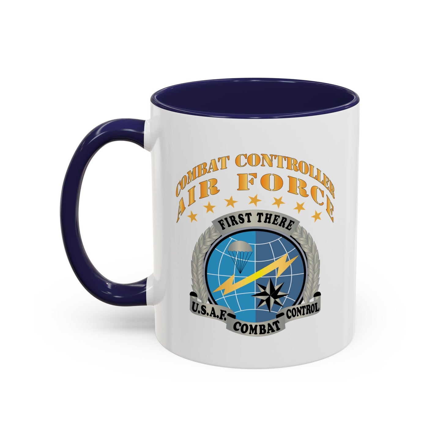 Accent Coffee Mug (11oz & 15oz) - USAF - Combat Controller X 300