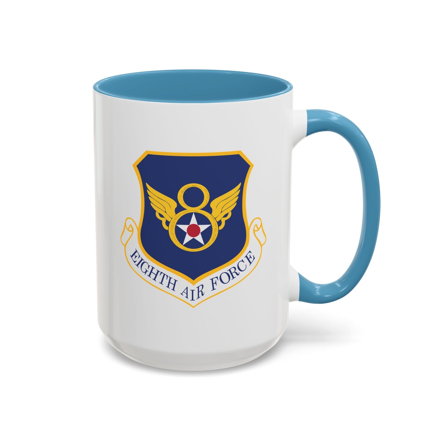 Accent Coffee Mug (11oz & 15oz) - USAF - 8th Air Force wo txt X 300