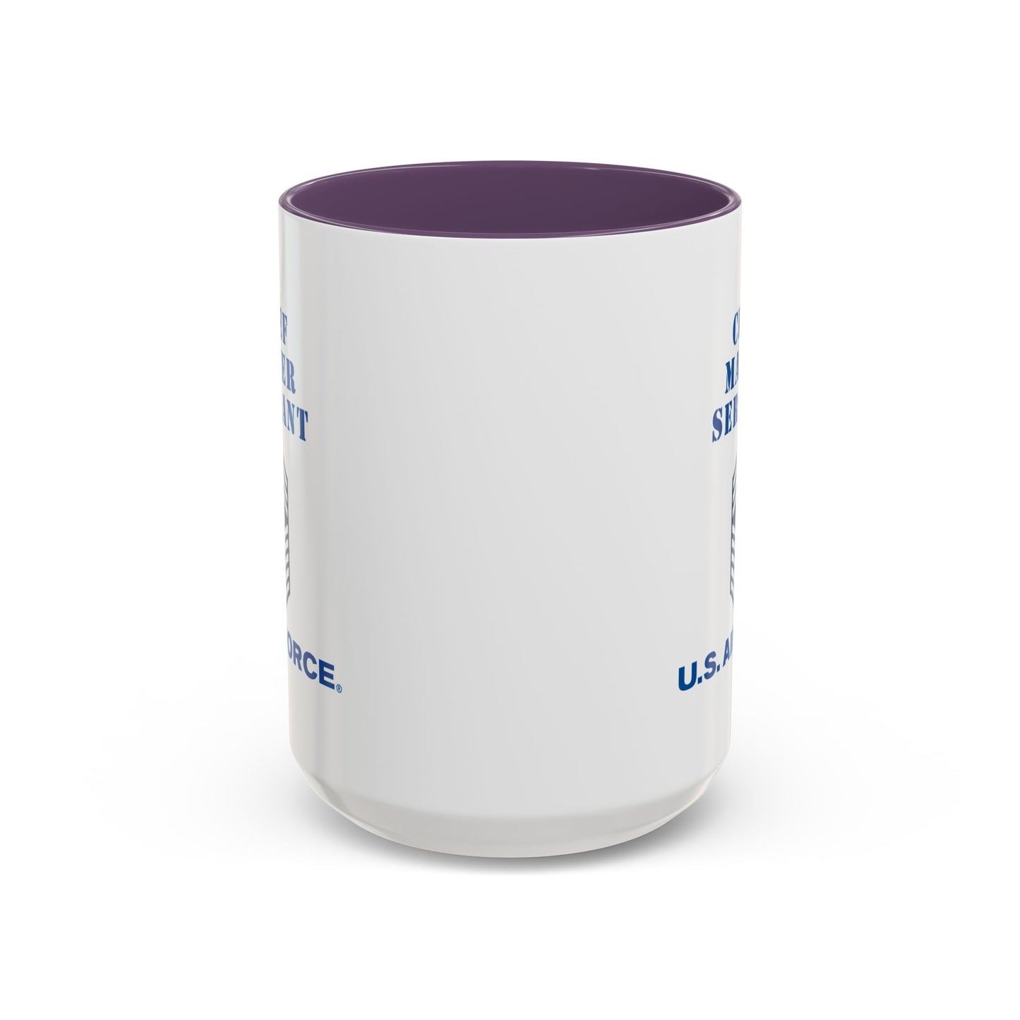Accent Coffee Mug (11oz & 15oz) - USAF - Chief Master Sergeant (E9a) - 2020 - US Air Force w Text X 300