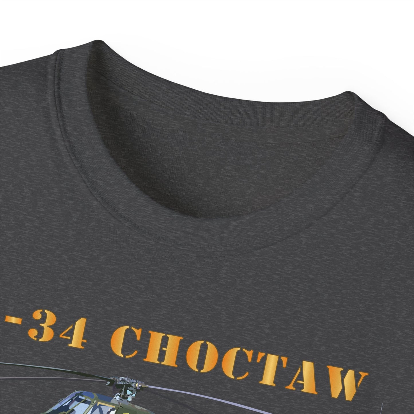 Unisex Ultra Cotton Tee - H-34 Choctaw with Txt X 300
