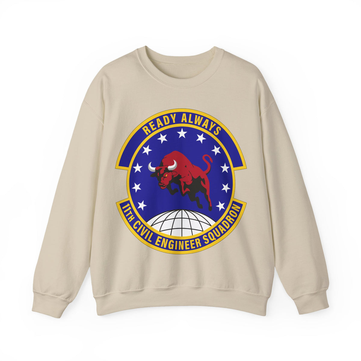 Crewneck Sweatshirt - USAF - 11th Civil Engineer Squadron wo txt