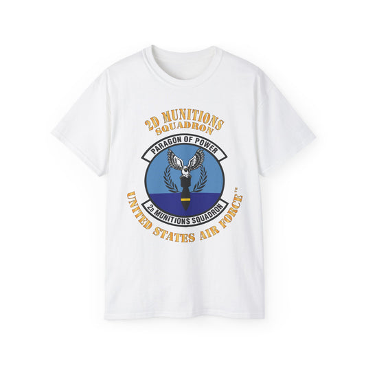 Unisex Ultra Cotton Tee - USAF - 2nd Munitions Squadron