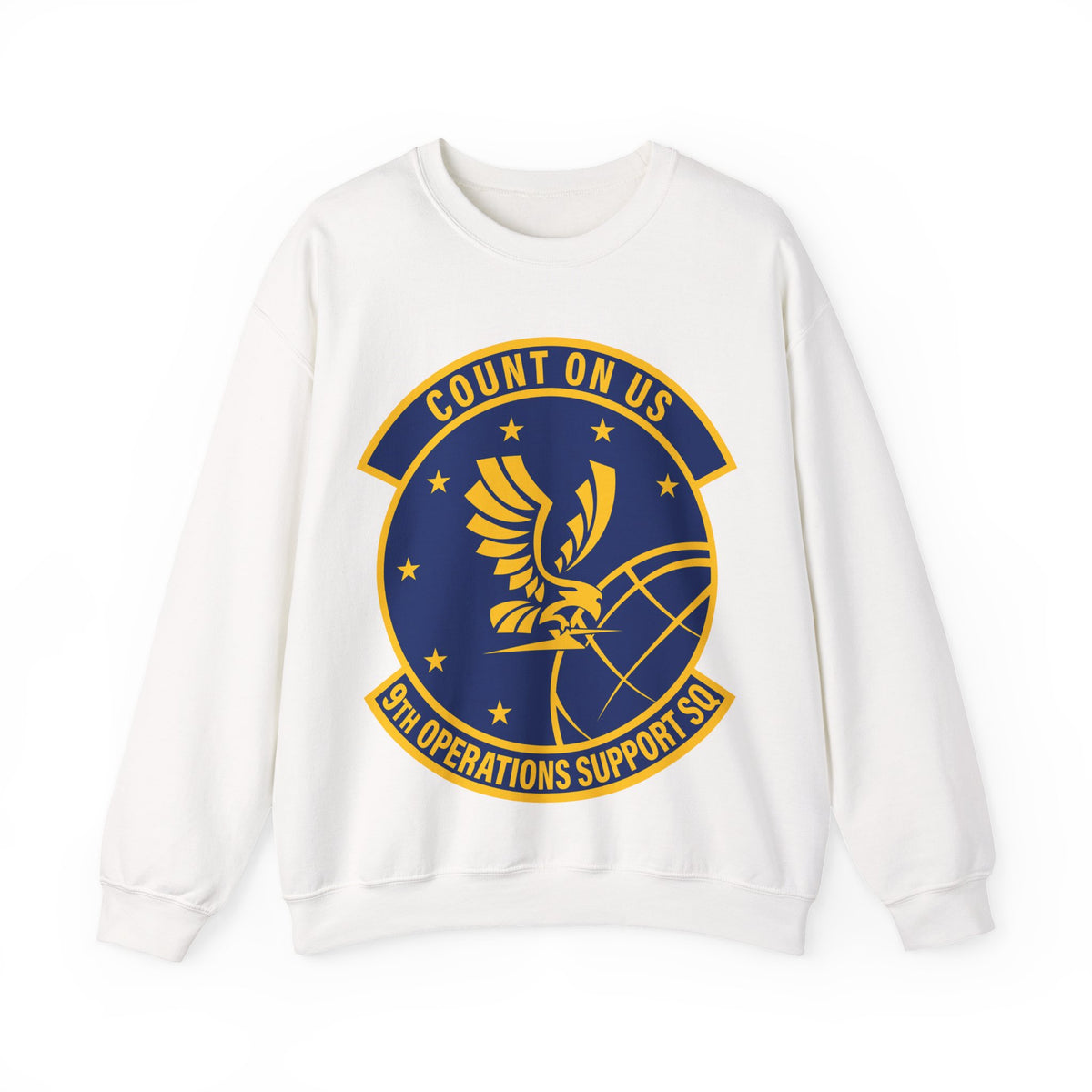 Crewneck Sweatshirt - USAF - 9th Operations Support Squadron wo txt X 300