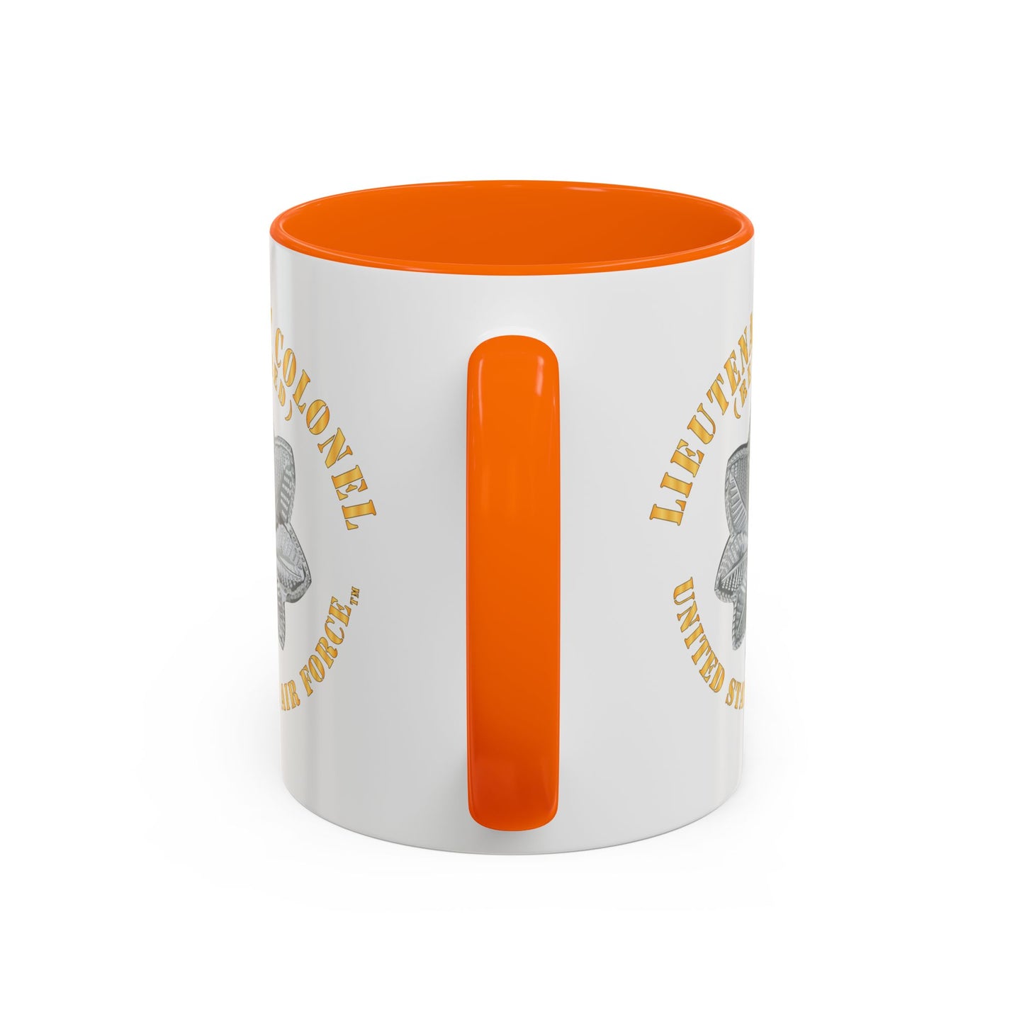Accent Coffee Mug (11oz & 15oz) - USAF - Lieutenant Colonel - LTC - Retired - TM X 300