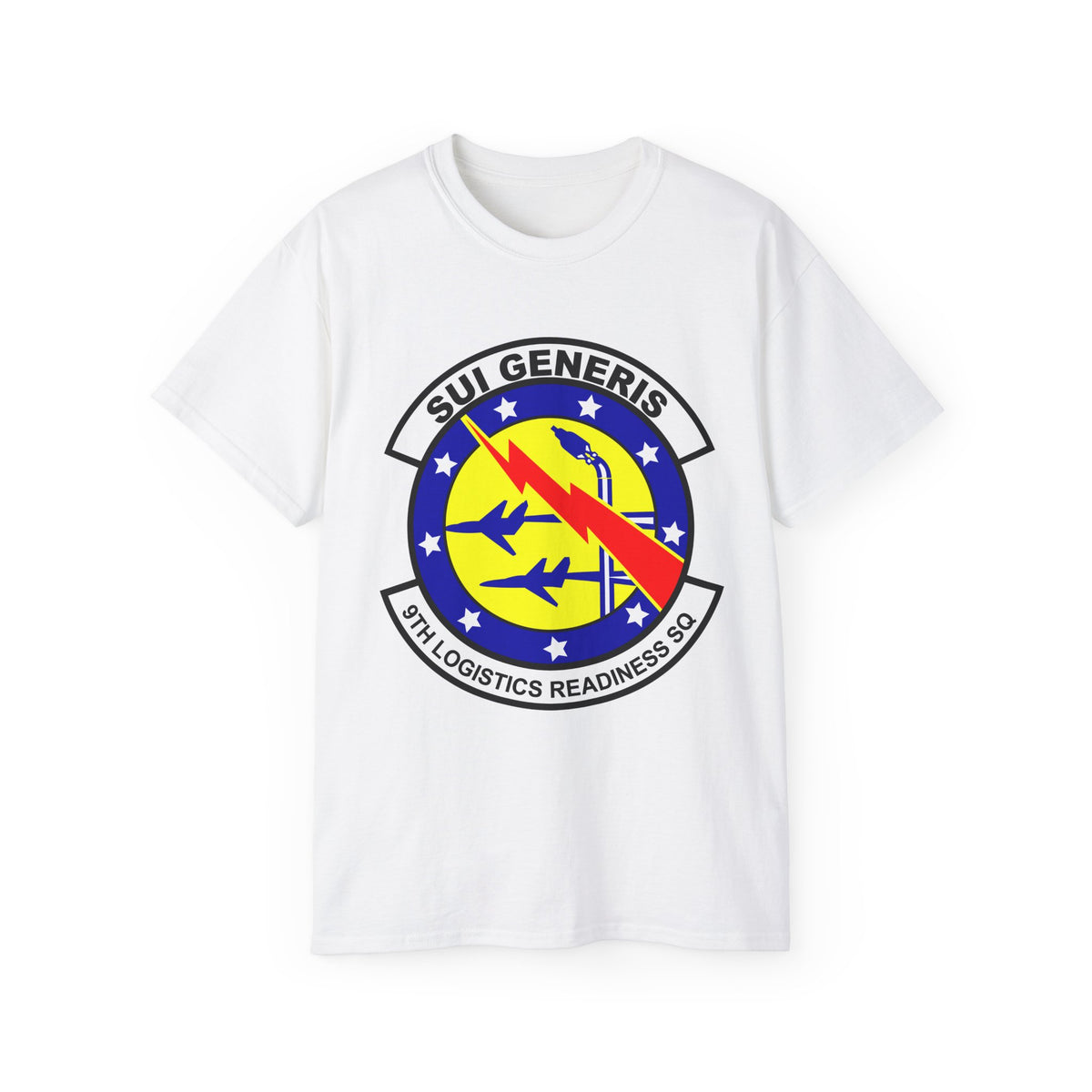 Unisex Ultra Cotton Tee - USAF - 9th Logistics Readiness Squadron wo txt X 300