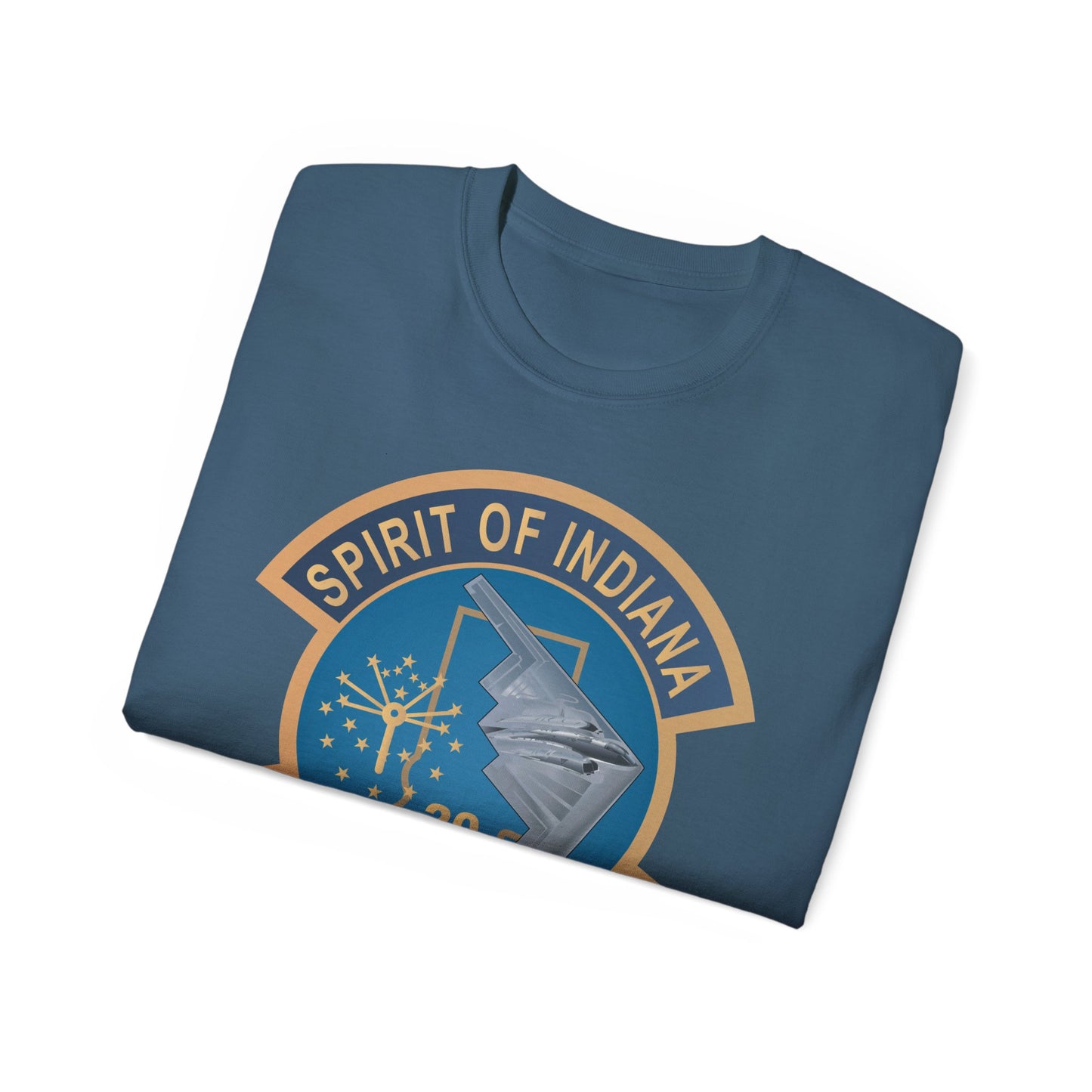 Unisex Ultra Cotton Tee - USAF - B2 - Spirit of Indiana - Stealth Bomber wo txt X 300