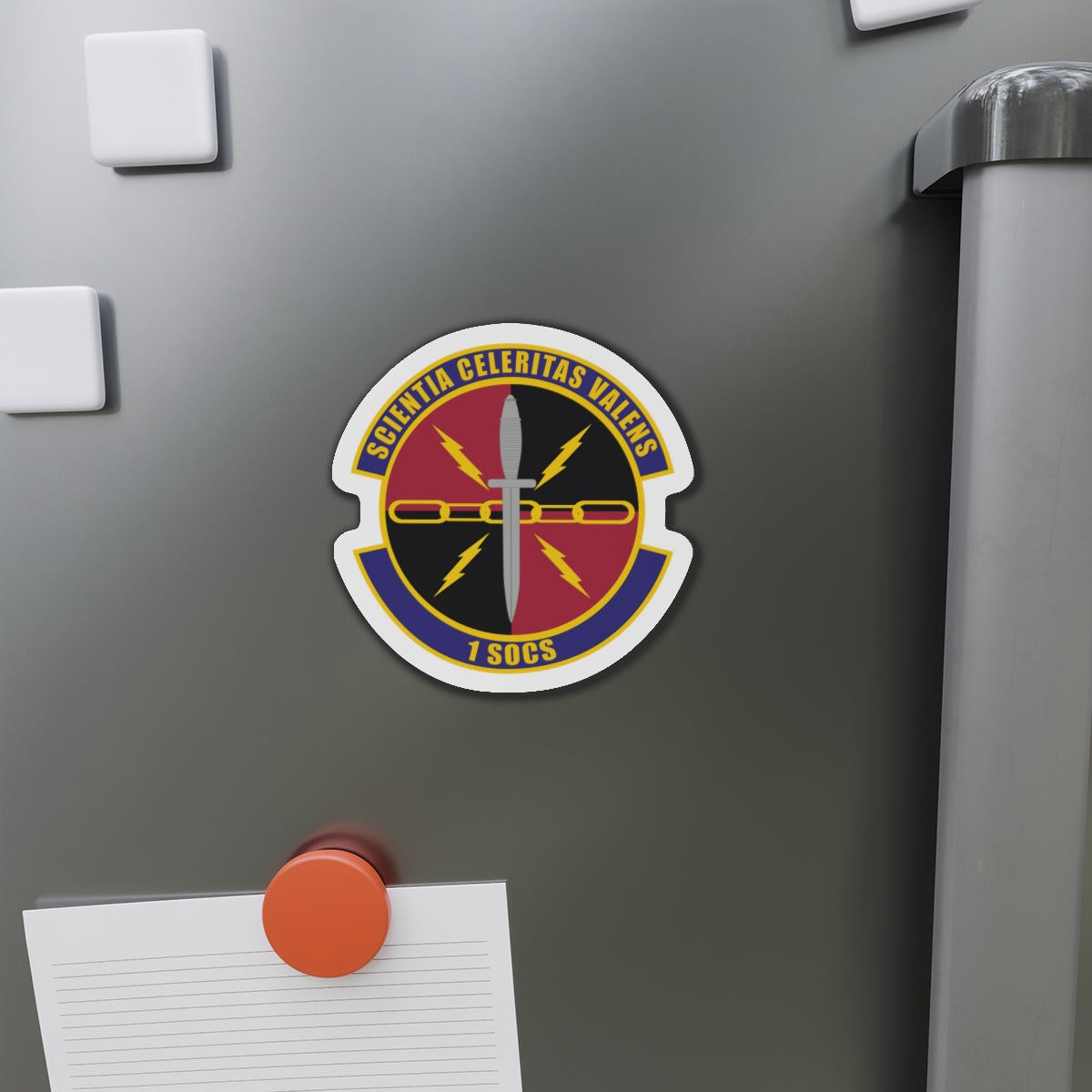Die-Cut Magnet - USAF - 1st Special Operations Communication Squadron wo txt