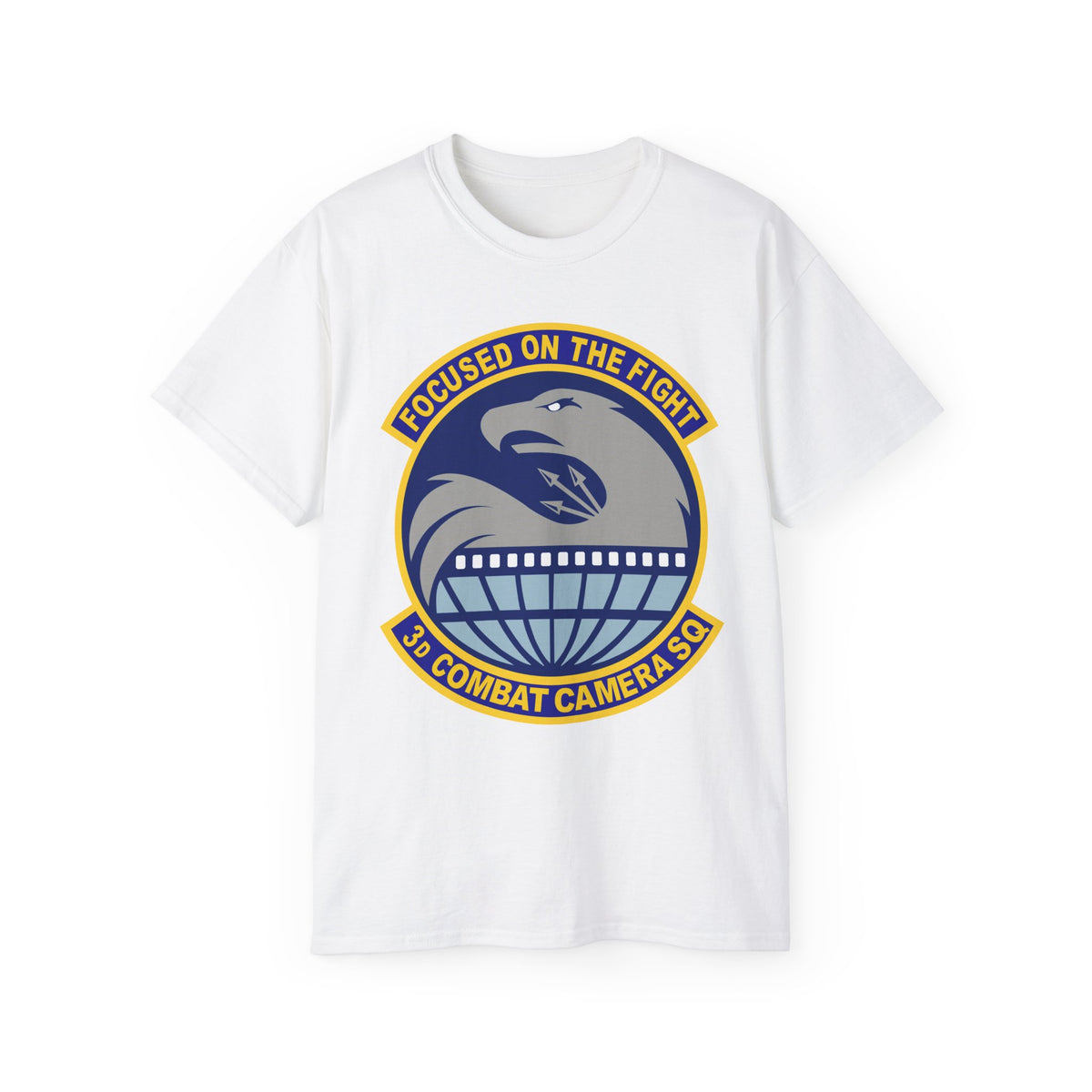 Unisex Ultra Cotton Tee - USAF - 3d Combat Camera Squadron wo txt