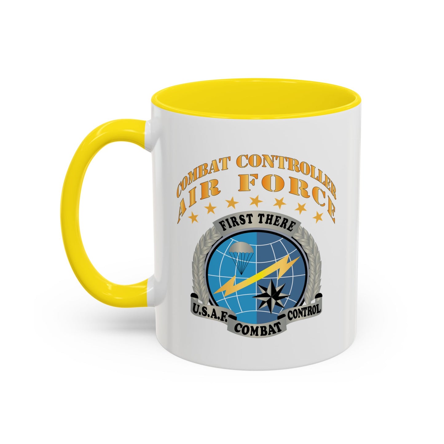 Accent Coffee Mug (11oz & 15oz) - USAF - Combat Controller X 300