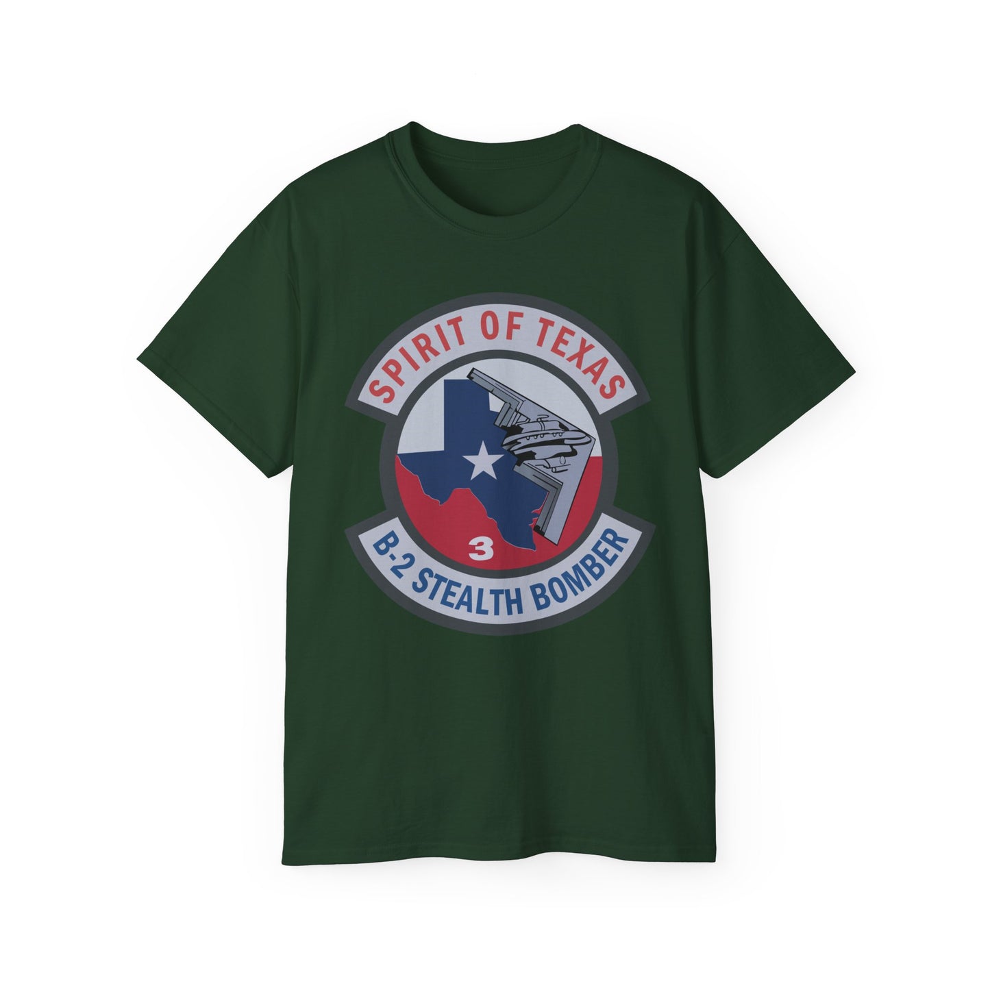 Unisex Ultra Cotton Tee - USAF - B2 - Spirit of Texas - Stealth Bomber wo txt X 300