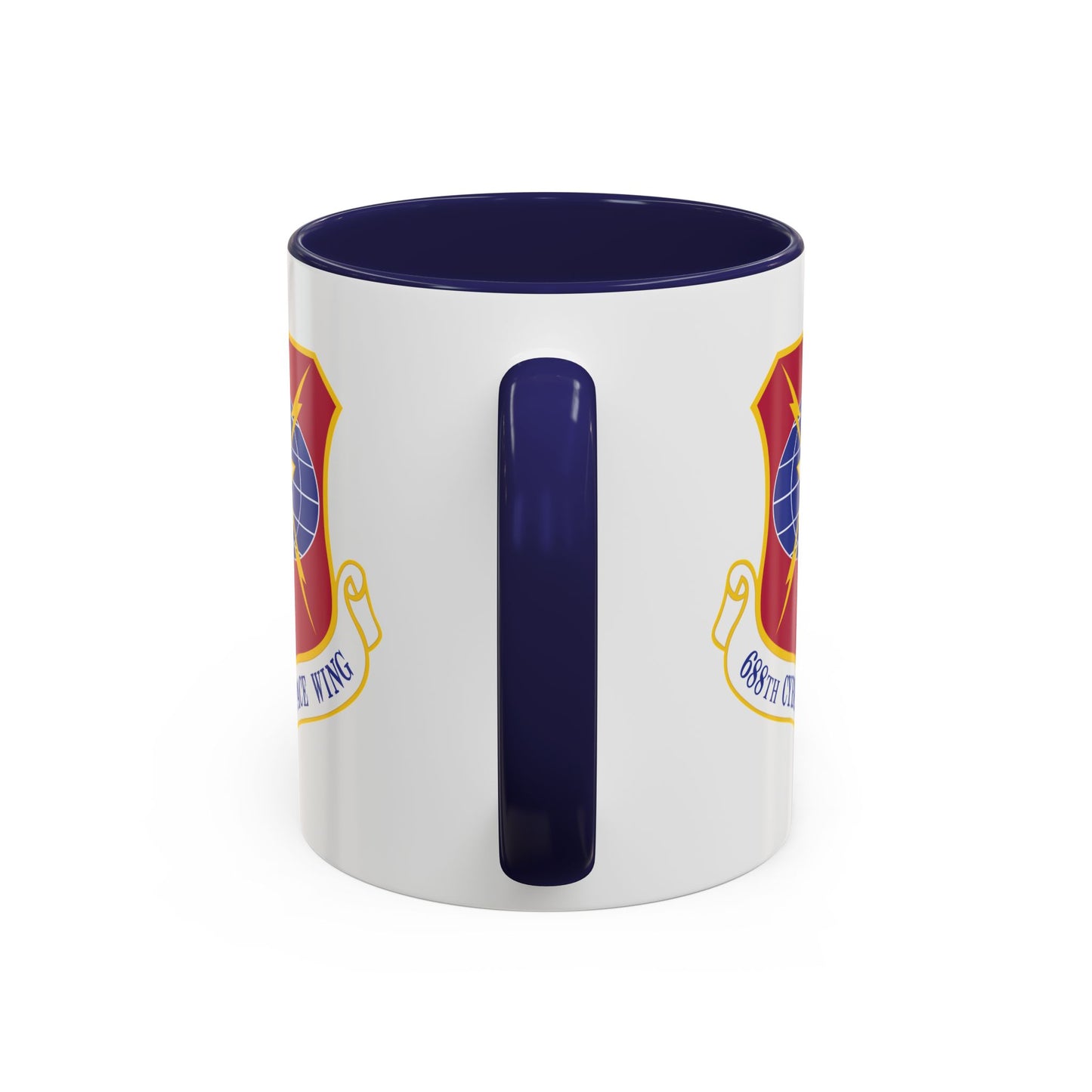 Accent Coffee Mug (11oz & 15oz) - USAF - 688th Cyberspace Wing wo Txt X 300