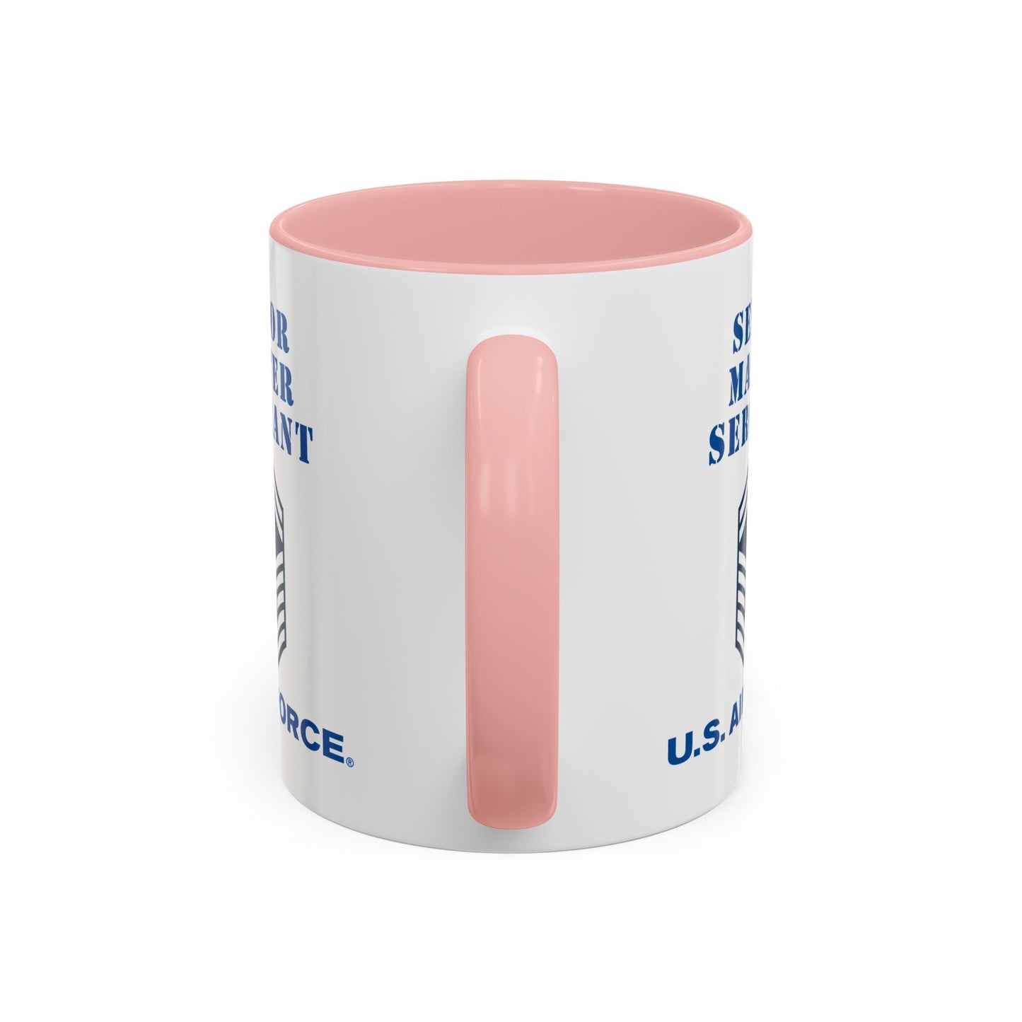 Accent Coffee Mug (11oz & 15oz) - USAF - Senior Master Sergeant (E8a) - 2020 - US Air Force w Text X 300