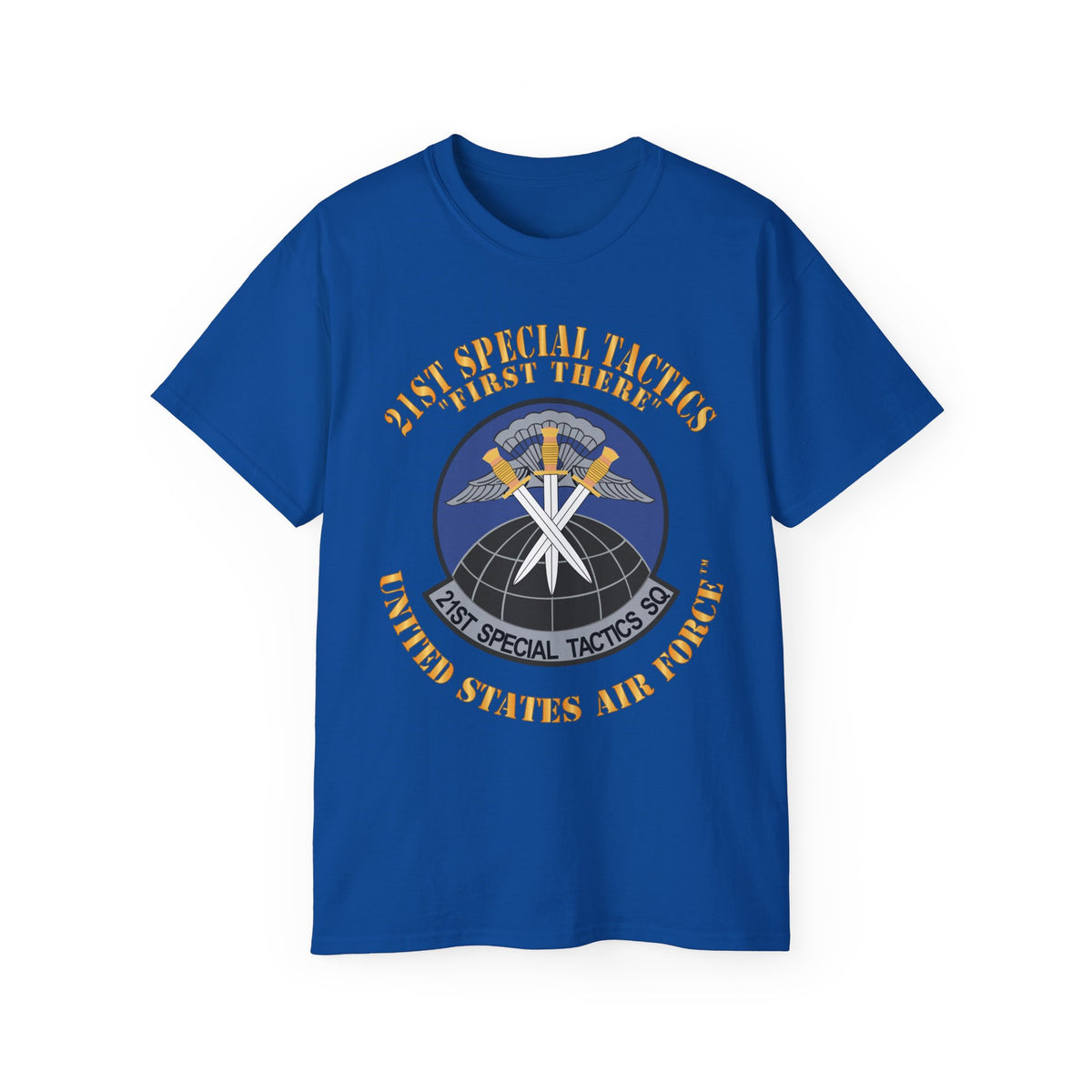 Unisex Ultra Cotton Tee - USAF - 21st Special Tactics Squadron - First There